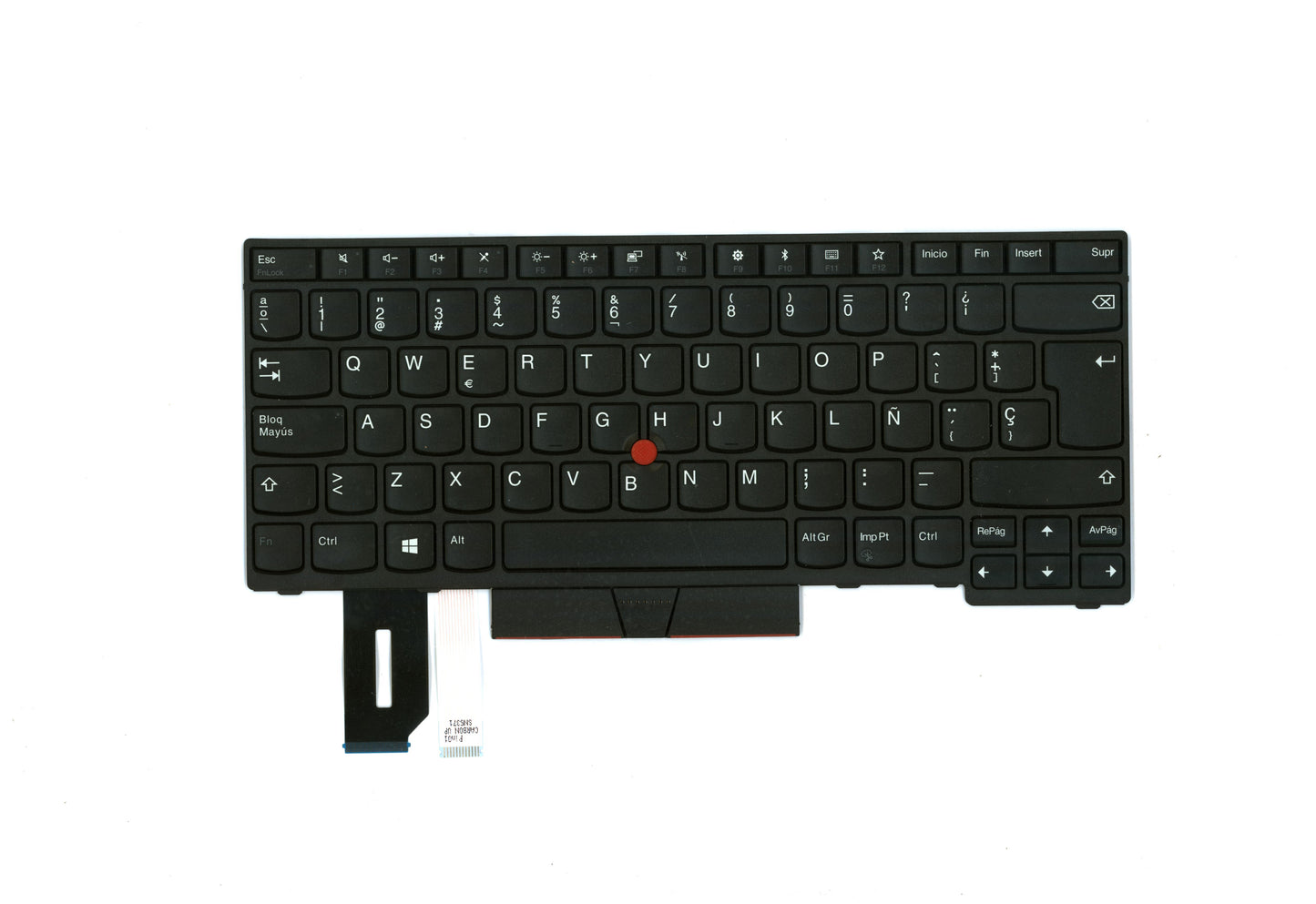 Lenovo 01YP330 Fru Como Fl Ltn Kb Bk Es