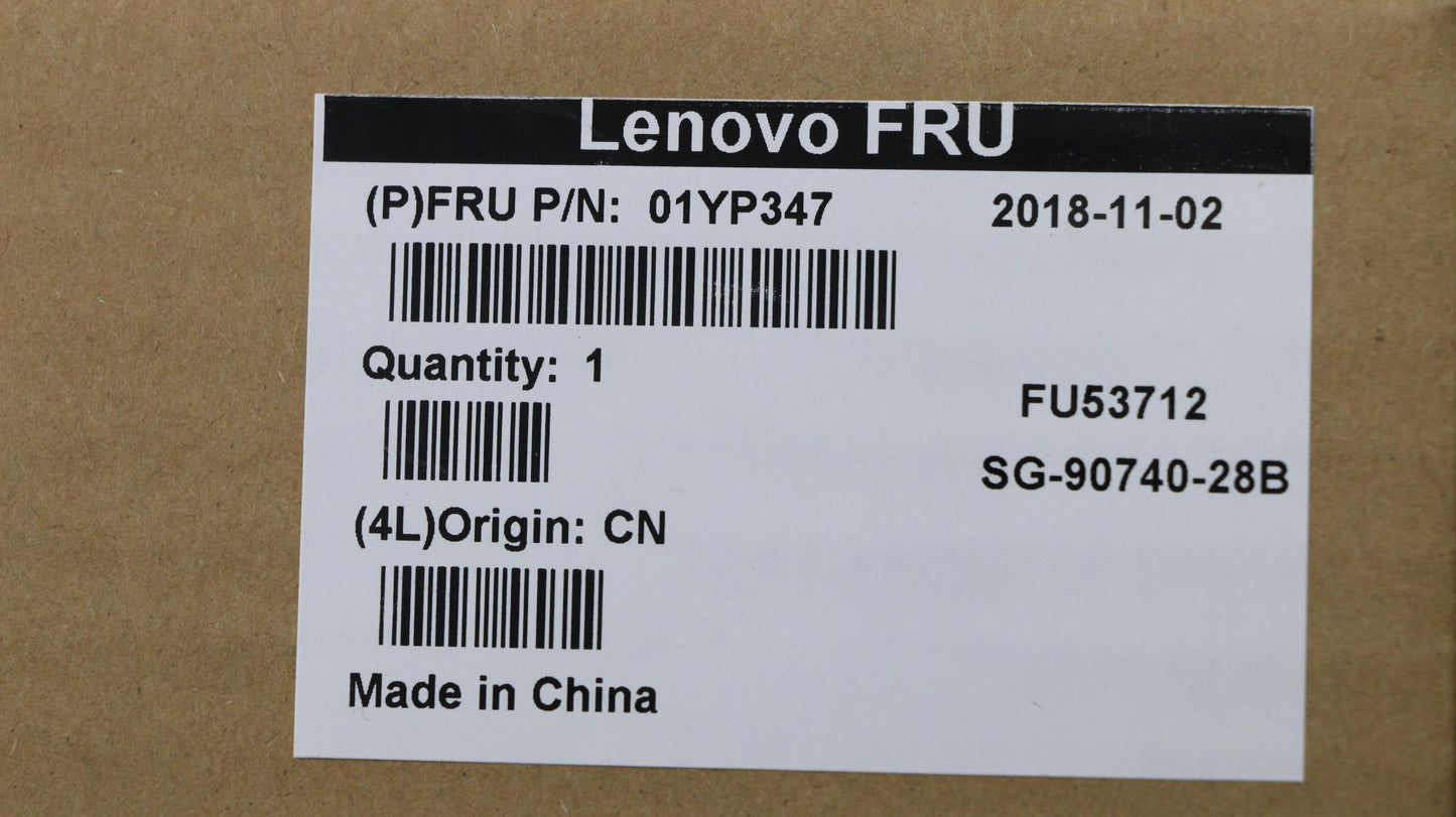 Lenovo 01YP347 Fru Como Fl Ltn Kb Bk Tr