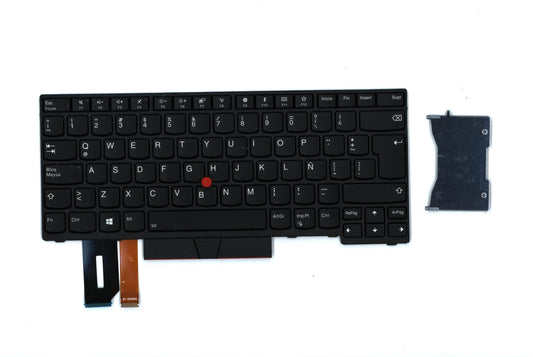 Lenovo (01YP363) Internal Keyboard, Spanish LA, Black, Backlight