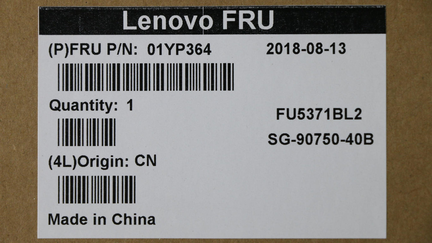 Lenovo 01YP364 Fru Como Fl Ltn Kbbl Bk Br