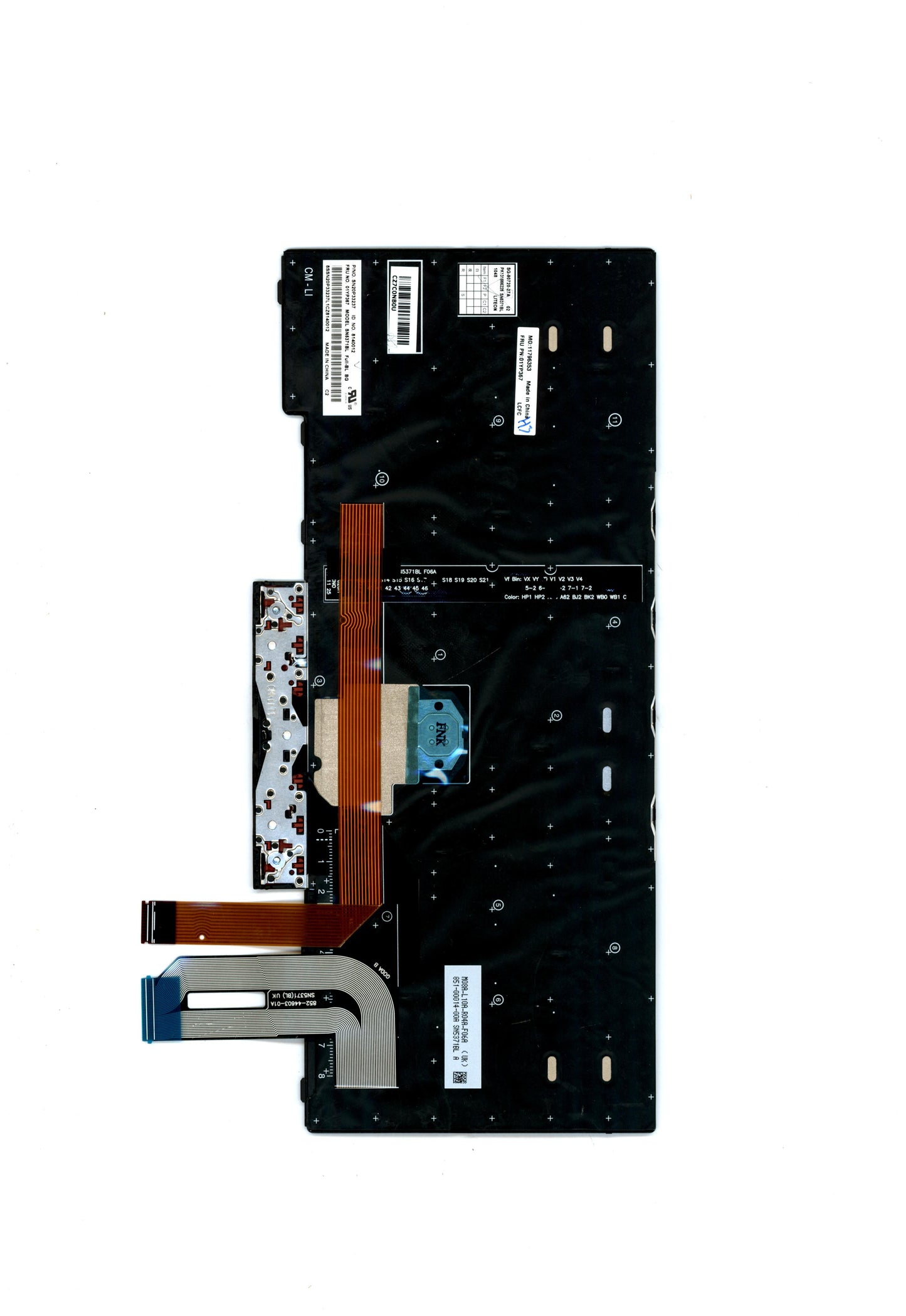 Lenovo 01YP367 Fru Como Fl Ltn Kbbl Bk Bg