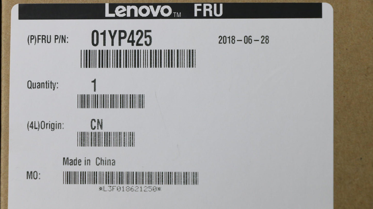 Lenovo 01YP425 Fru Como Fl Pmx Kb Bk Se