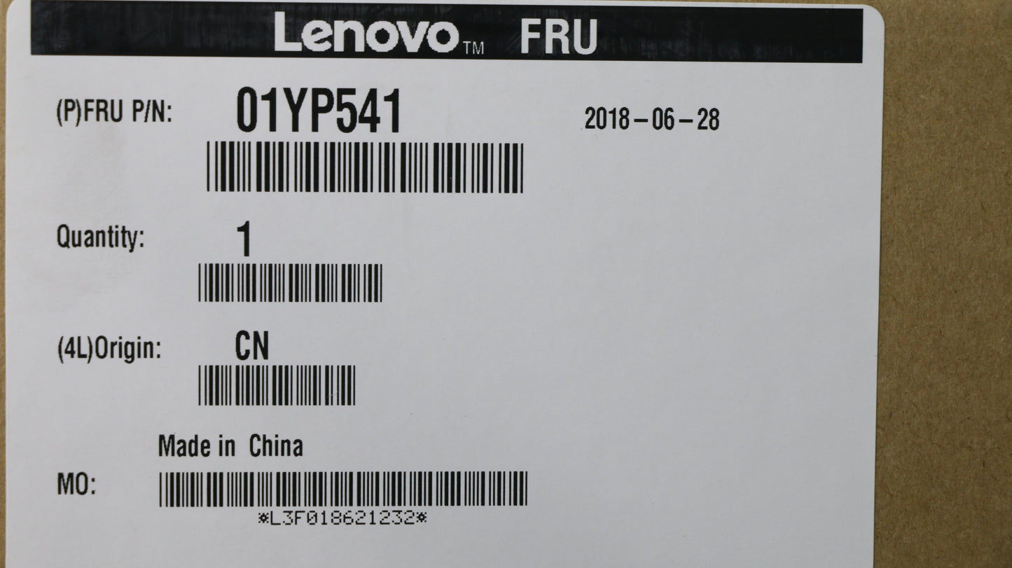 Lenovo 01YP541 Fru Como Fl Srx Kbbl Bk Pt