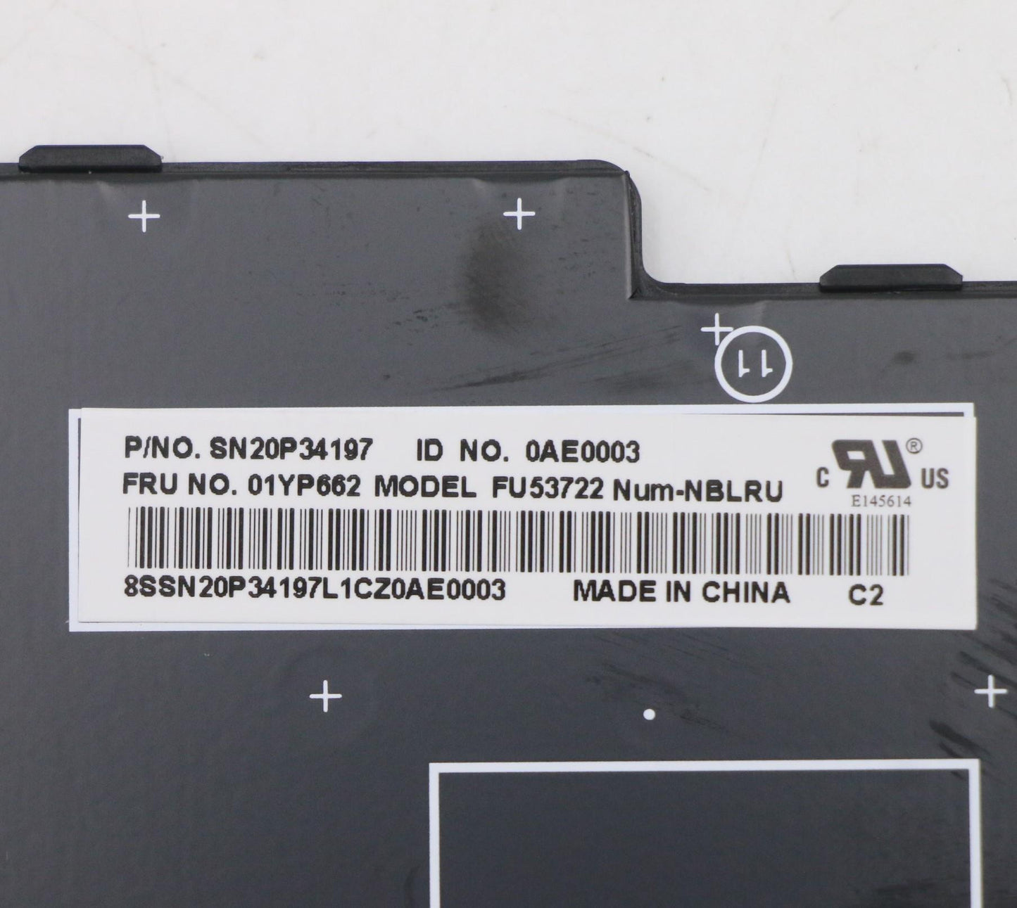 Lenovo 01YP662 Fru Como Nm Ltn Kb Bk Ru