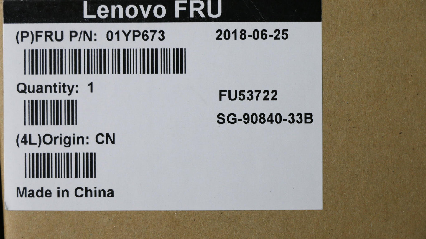 Lenovo 01YP673 Fru Como Nm Ltn Kb Bk Th