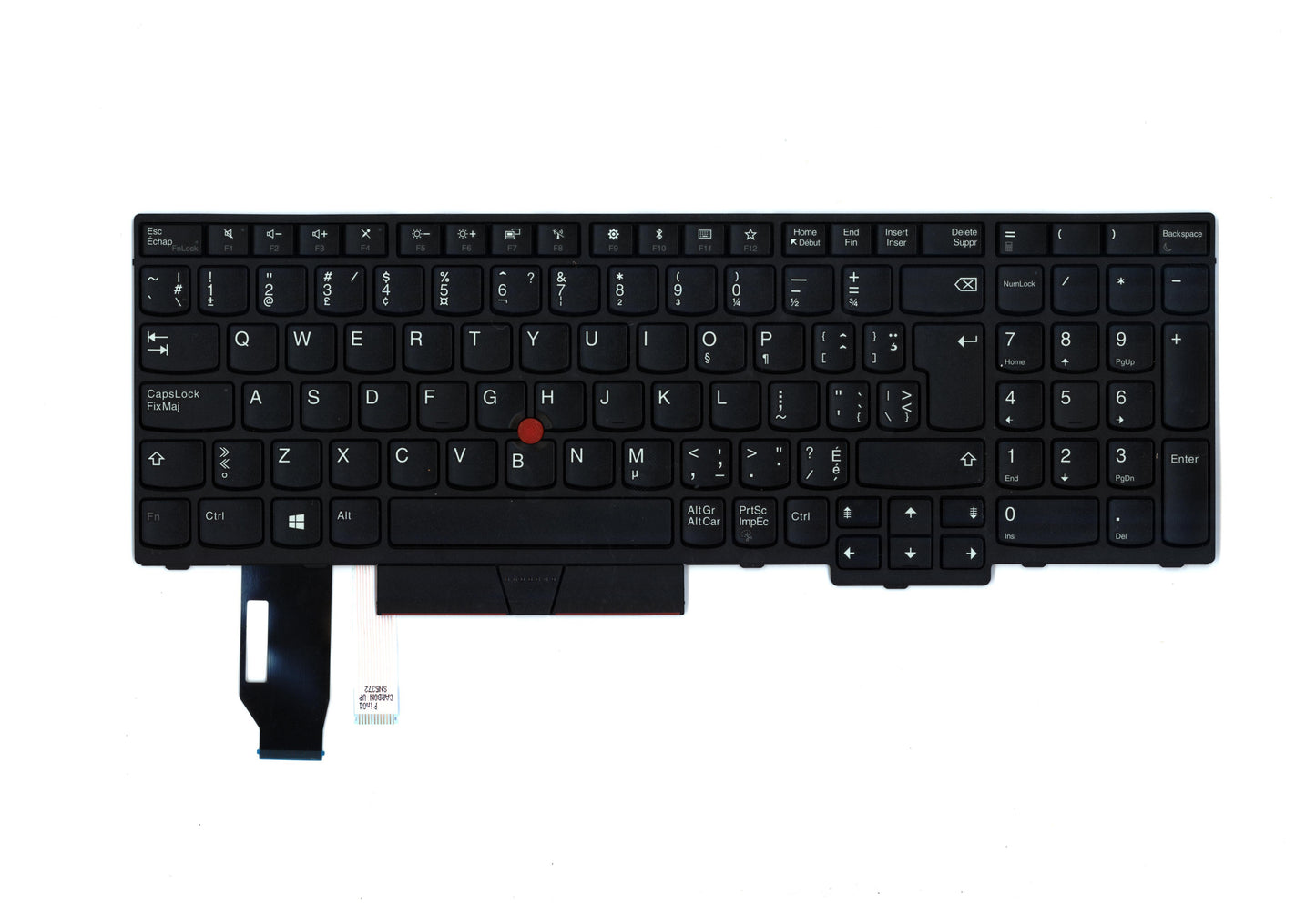 Lenovo 01YP677 Ltn Kb Bk Cfe