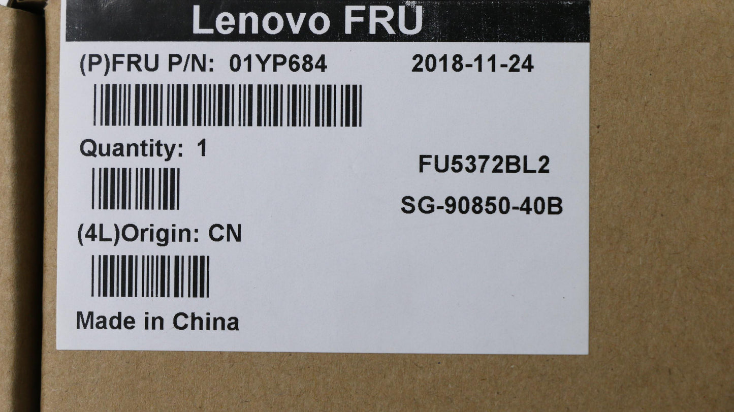 Lenovo 01YP684 Fru Como Nm Ltn Kbbl Bk Br