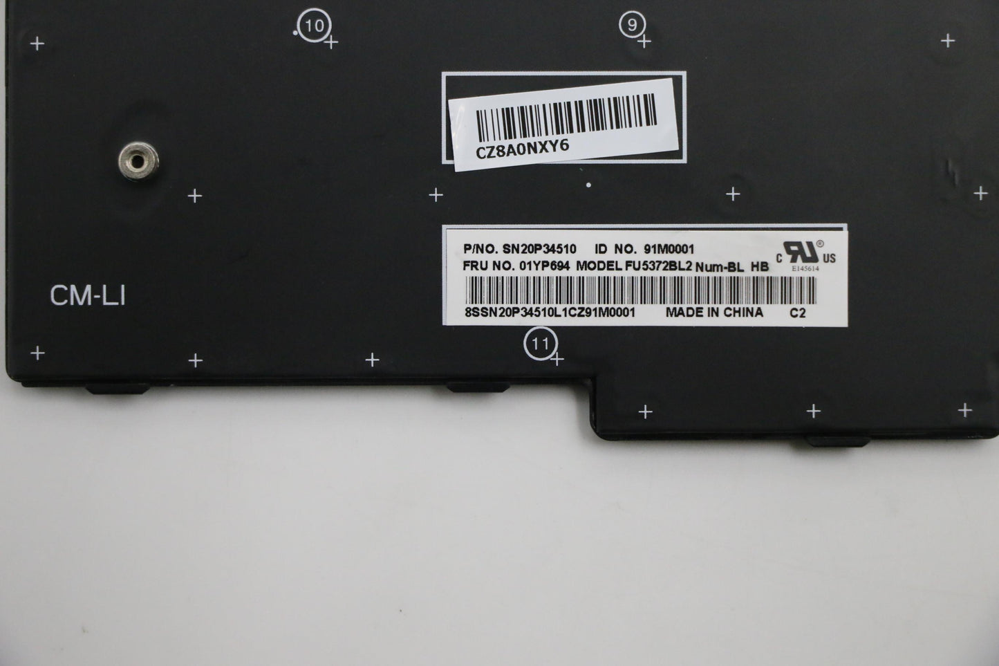 Lenovo 01YP694 Fru Como Nm Ltn Kbbl Bk Il