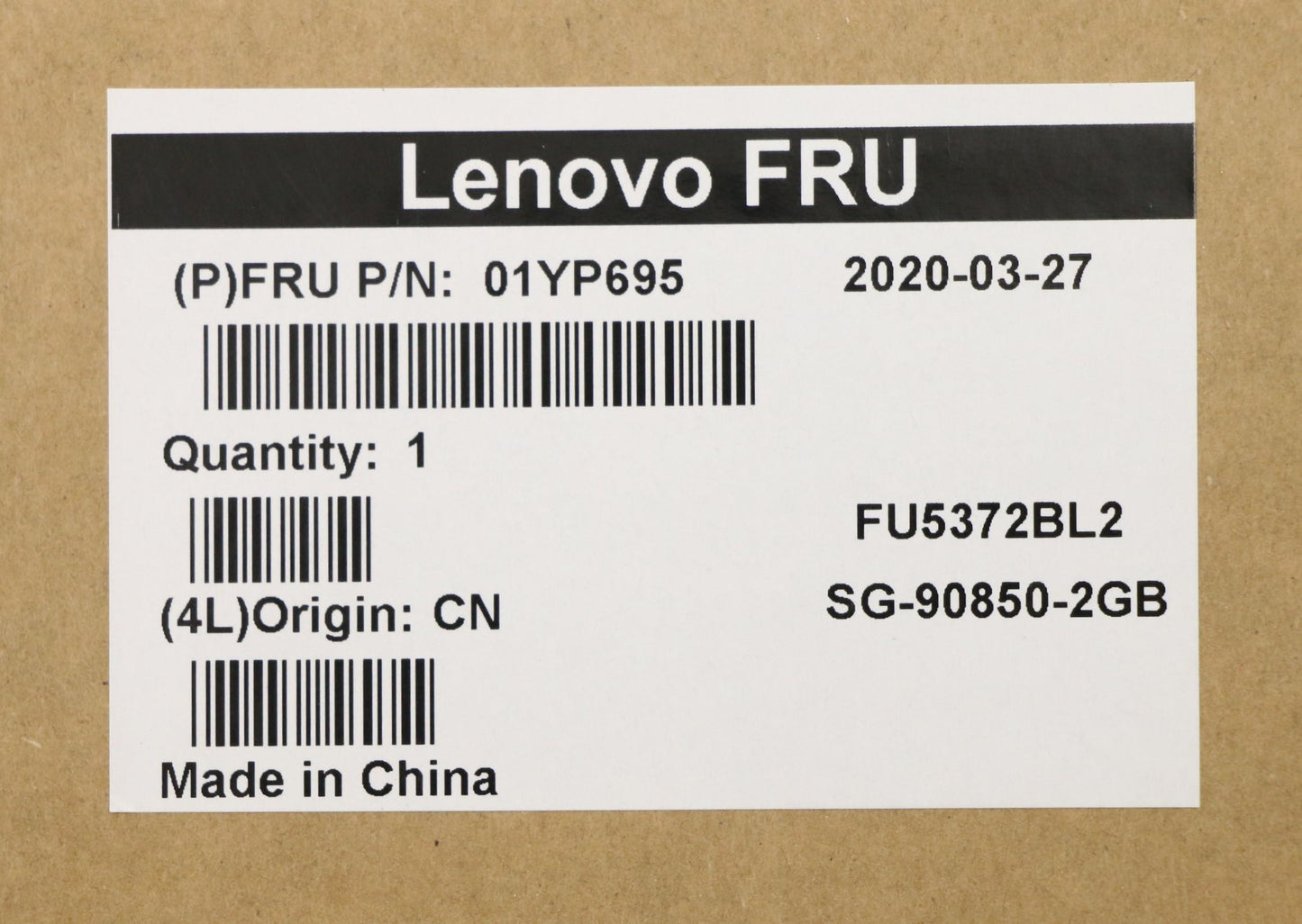 Lenovo 01YP695 Fru Como Nm Ltn Kbbl Bk It