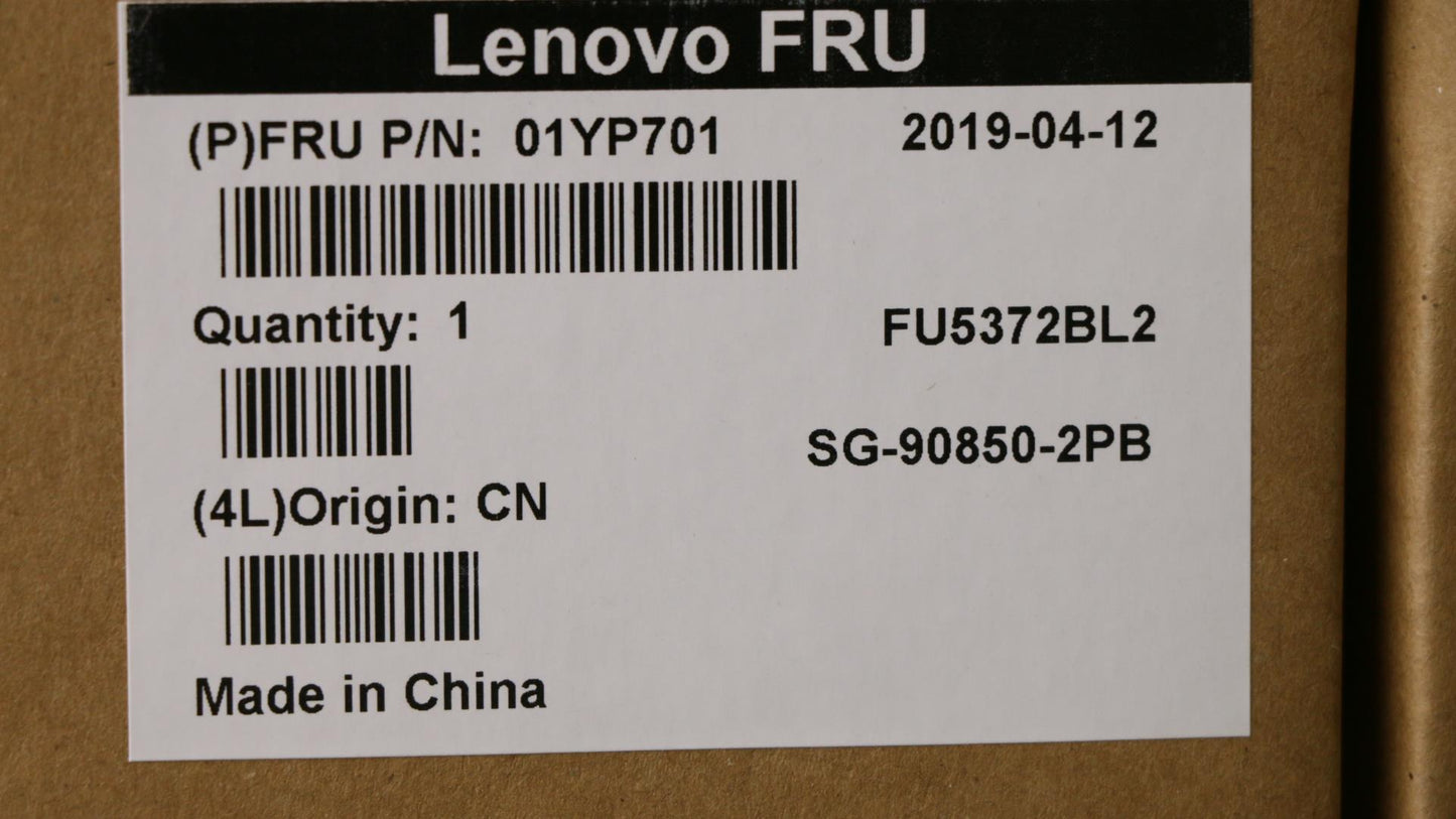 Lenovo 01YP701 Fru Como Nm Ltn Kbbl Bk Pt