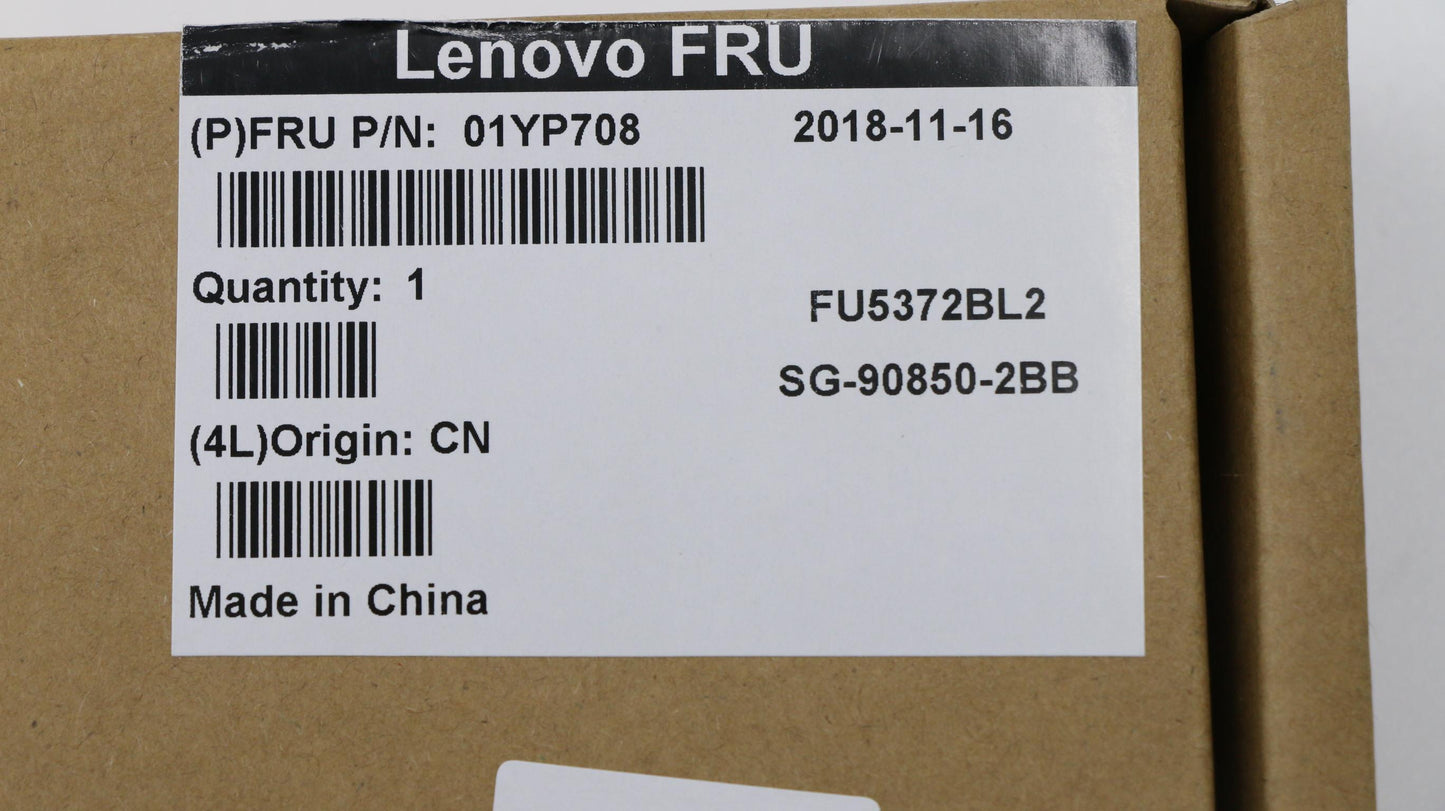 Lenovo 01YP708 Fru Como Nm Ltn Kbbl Bk Gb