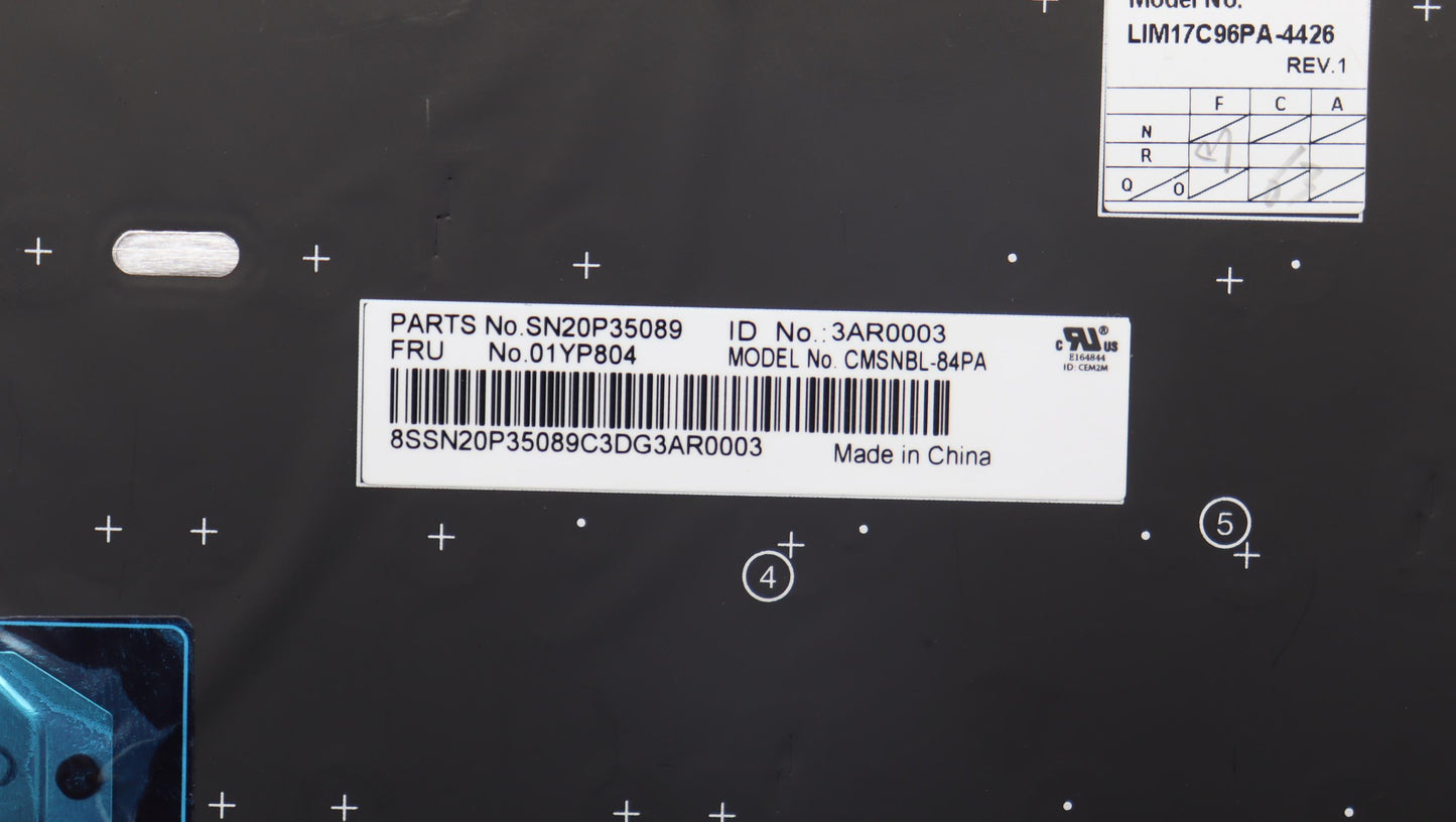 Lenovo Fru Como Sk Chy Kb Sv Br - 01YP804