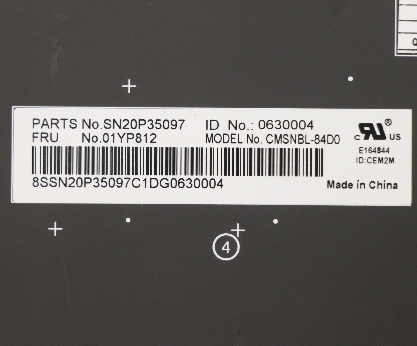 Lenovo Fru Como Sk Chy Kb Sv De - 01YP812
