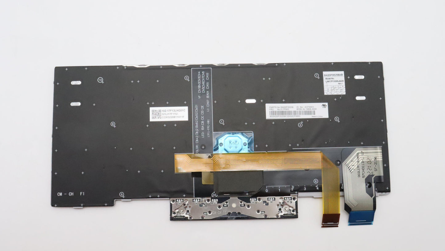 Lenovo Fru Como Sk Chy Kb-Bl Sv Gr - 01YP853