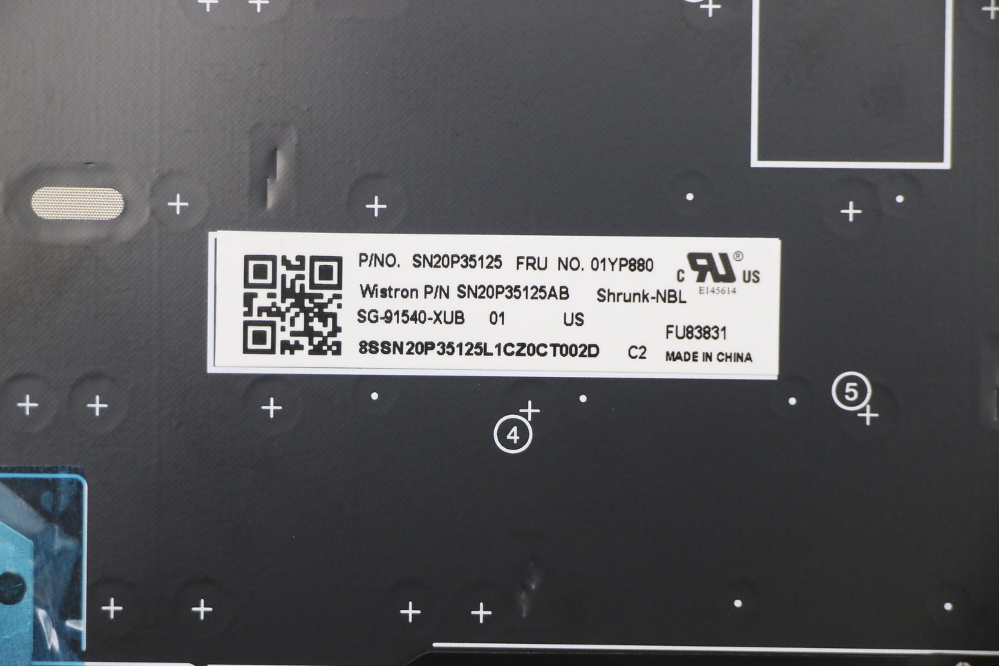 Lenovo Fru Como Sk Ltn Kb Sv Us - 01YP880