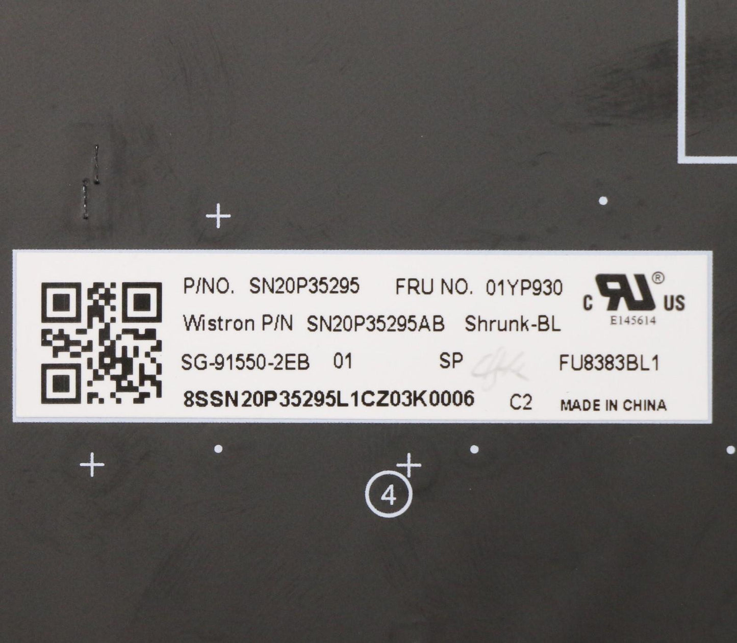 Lenovo Fru Como Sk Ltn Kb-Bl Sv Es - 01YP930