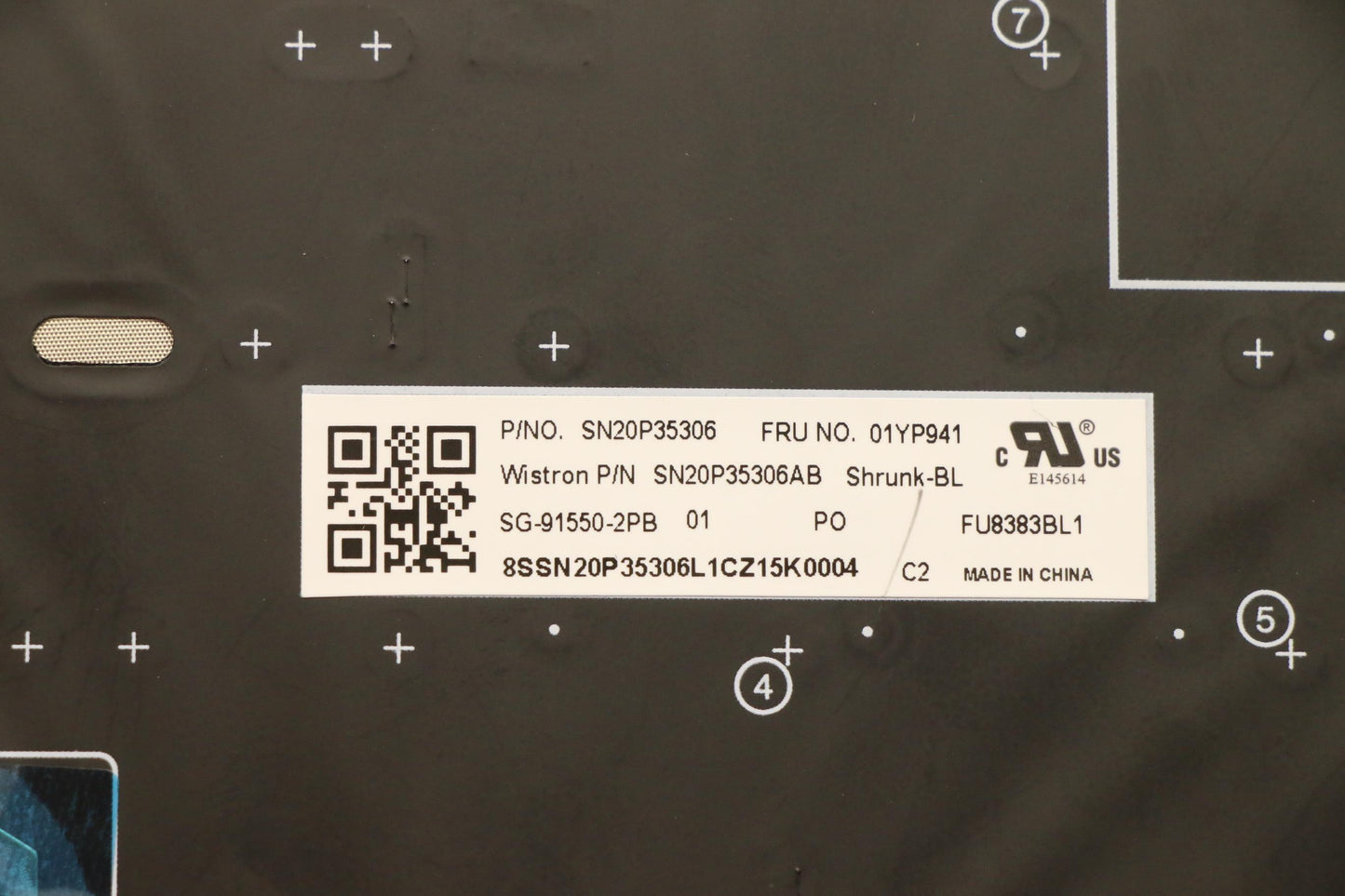 Lenovo Fru Como Sk Ltn Kb-Bl Sv Pt - 01YP941
