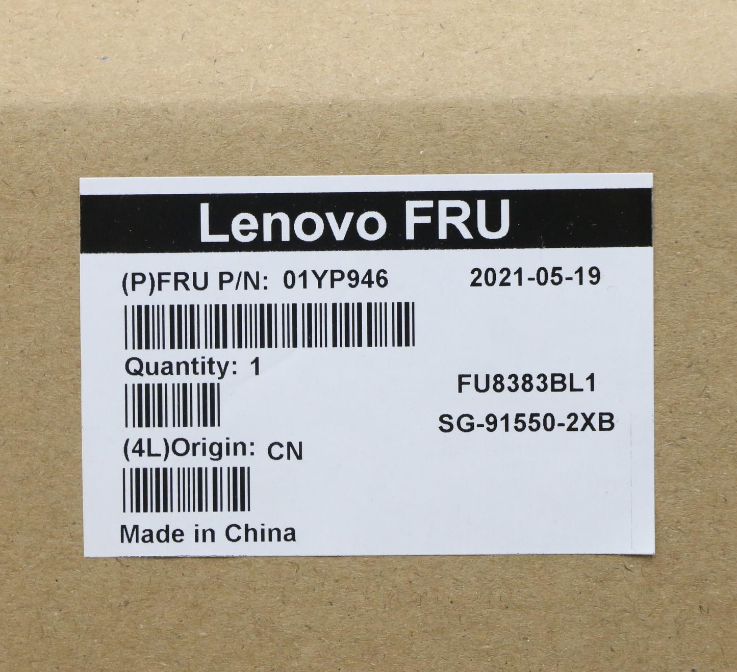 Lenovo Fru Como Sk Ltn Kb-Bl Sv Ch - 01YP946