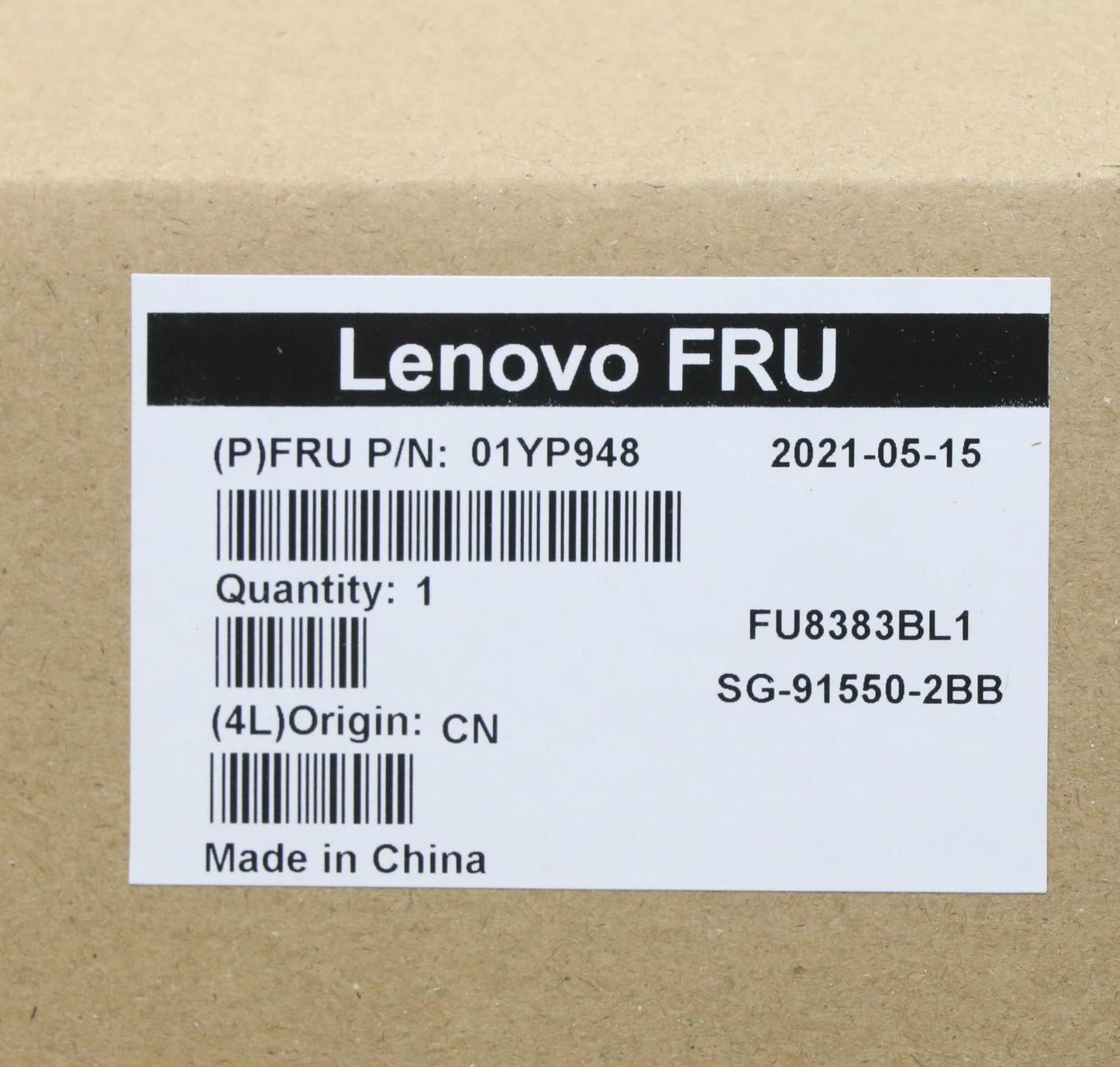 Lenovo Fru Como Sk Ltn Kb-Bl Sv Gb - 01YP948