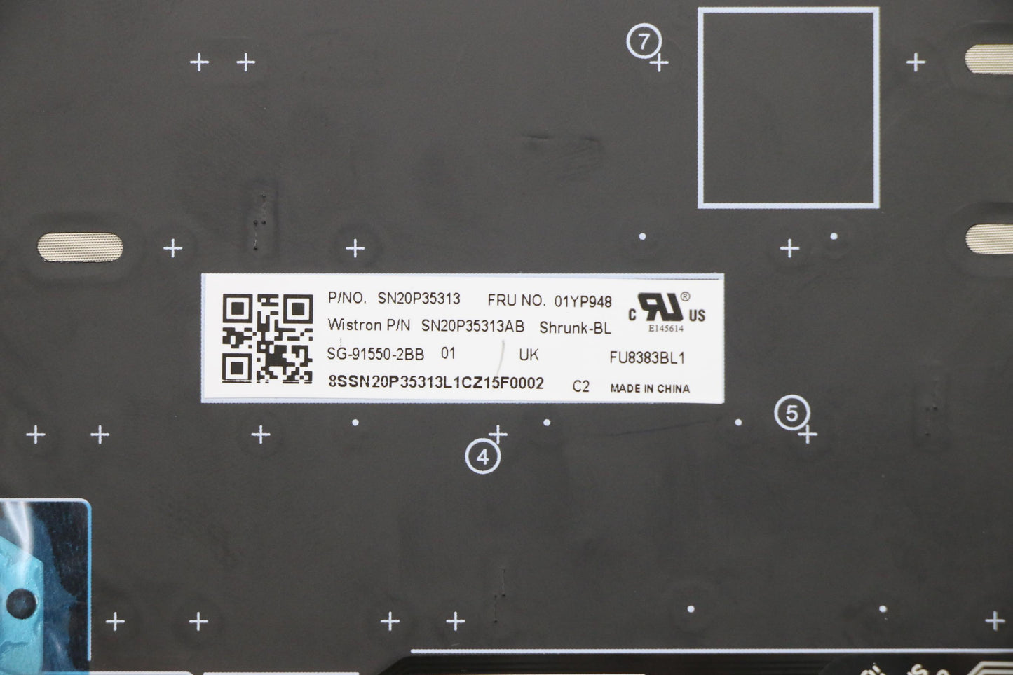 Lenovo Fru Como Sk Ltn Kb-Bl Sv Gb - 01YP948