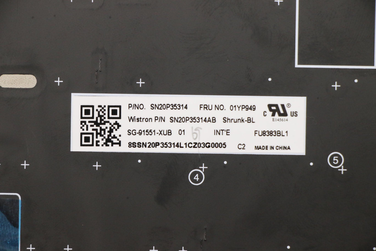 Lenovo Fru Como Sk Ltn Kb-Bl Sv Use - 01YP949