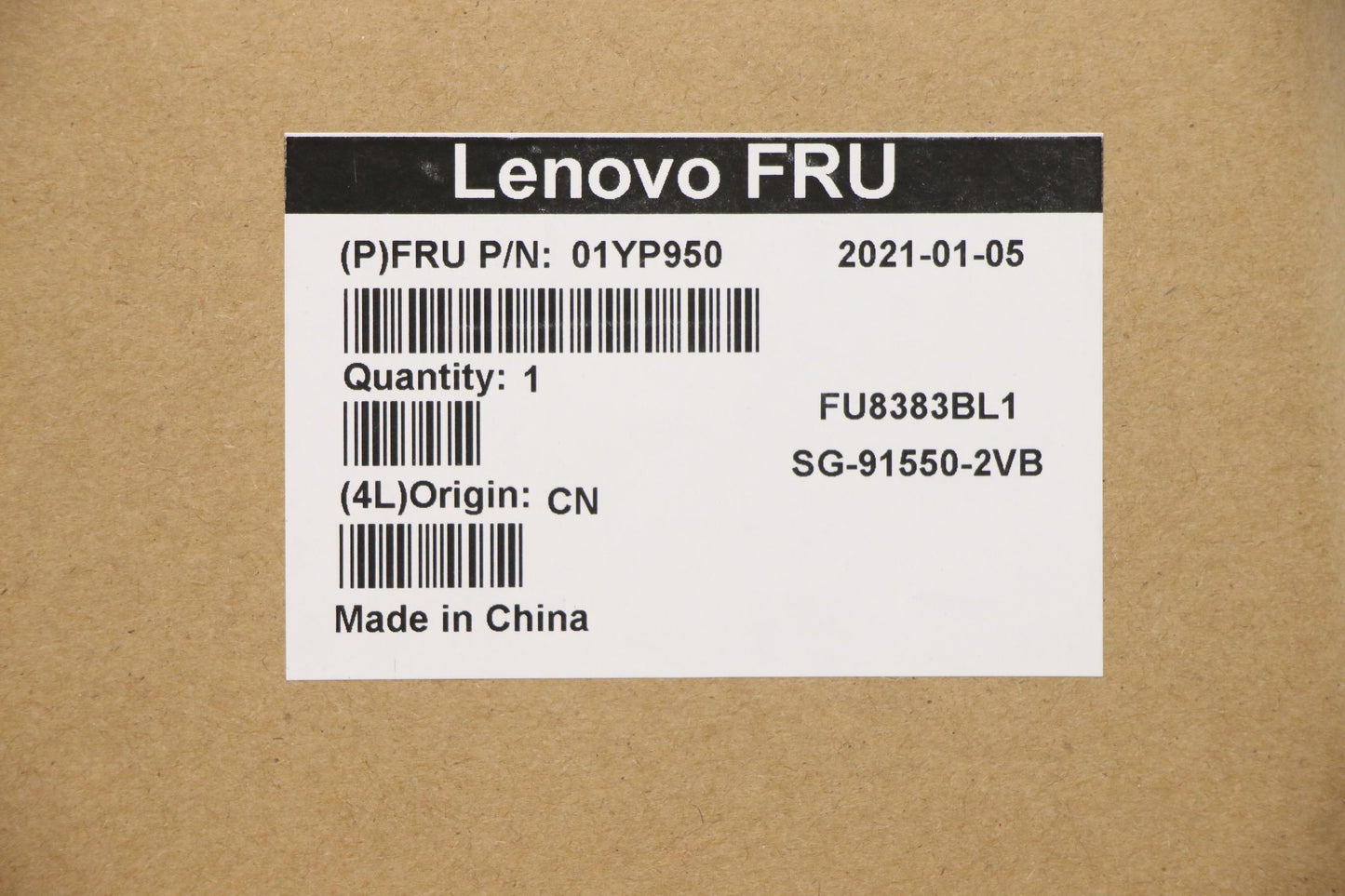 Lenovo Fru Como Sk Ltn Kb-Bl Sv Jp - 01YP950