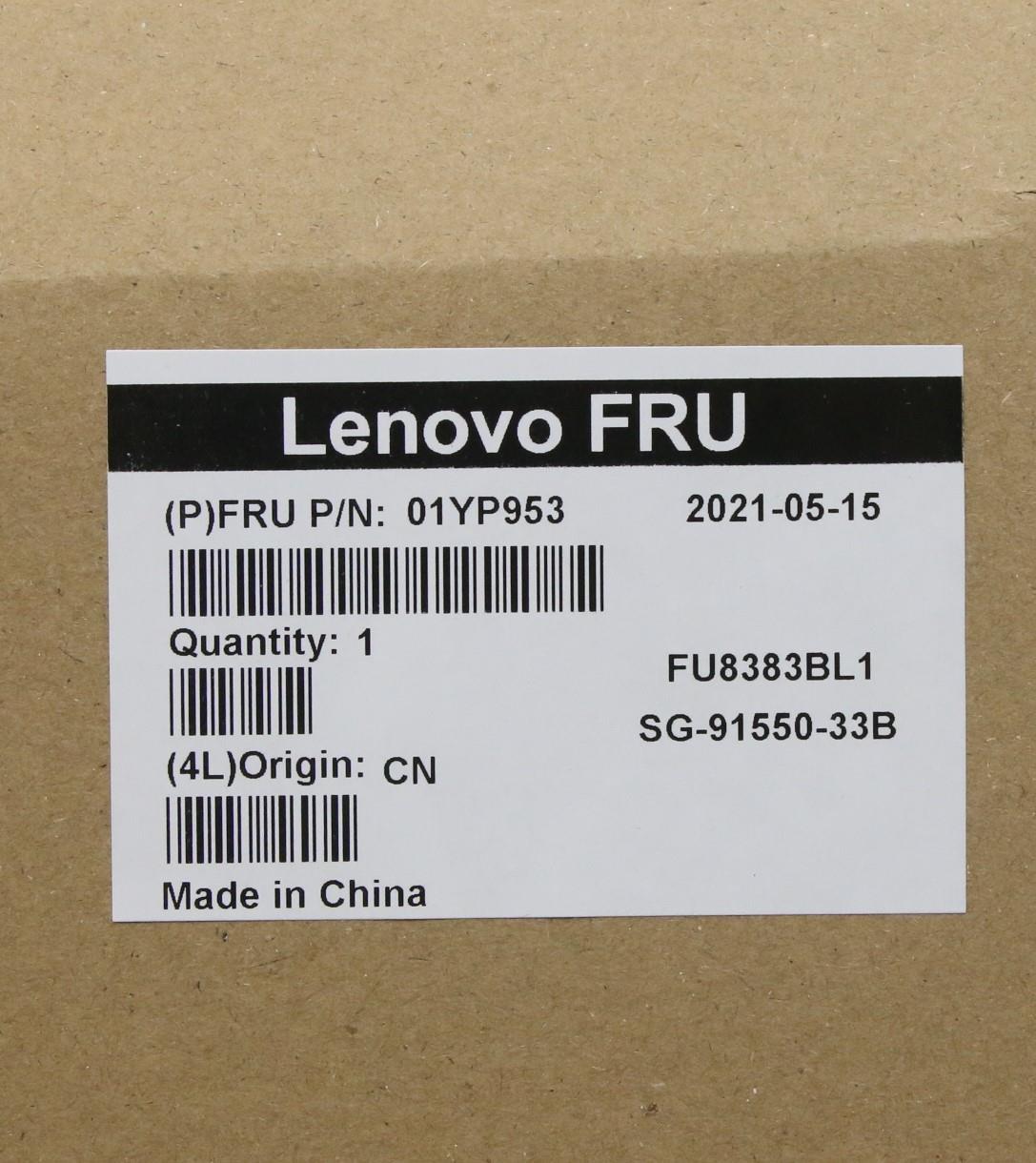 Lenovo Fru Como Sk Ltn Kb-Bl Sv Th - 01YP953