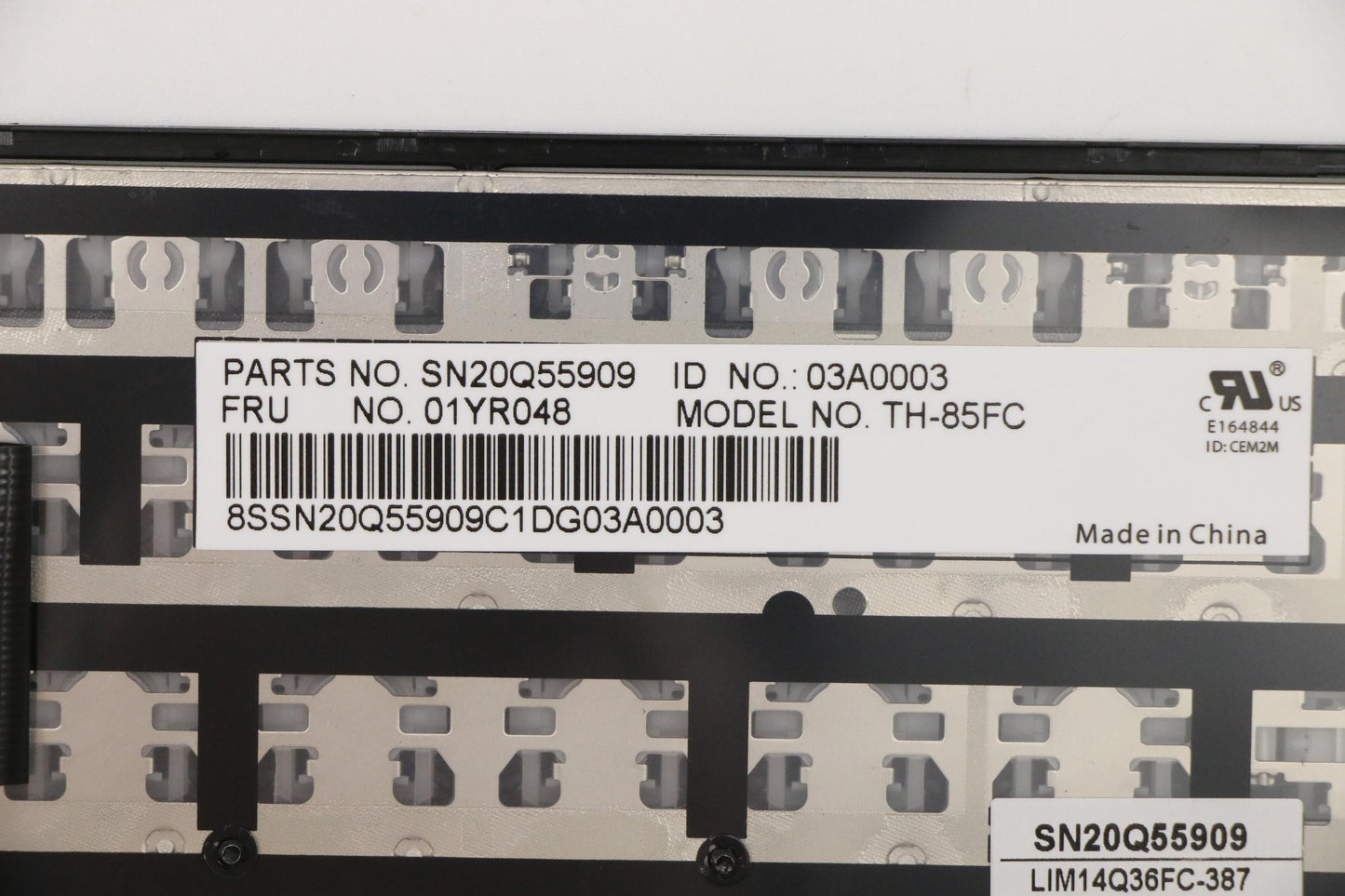 Lenovo Th-Kbd,Cfr,Chy - 01YR048
