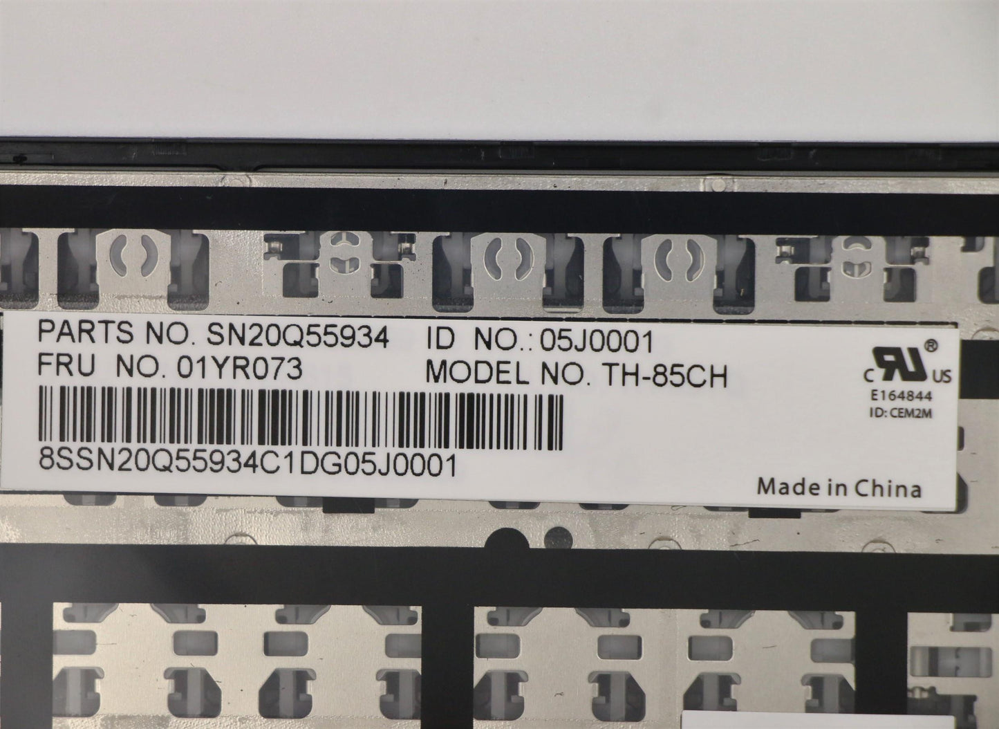 Lenovo Th-Kbd,Ch,Chy - 01YR073