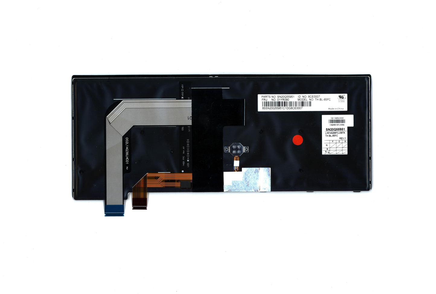 Lenovo Th-Kbd,Cfr,Chy,Bl - 01YR090