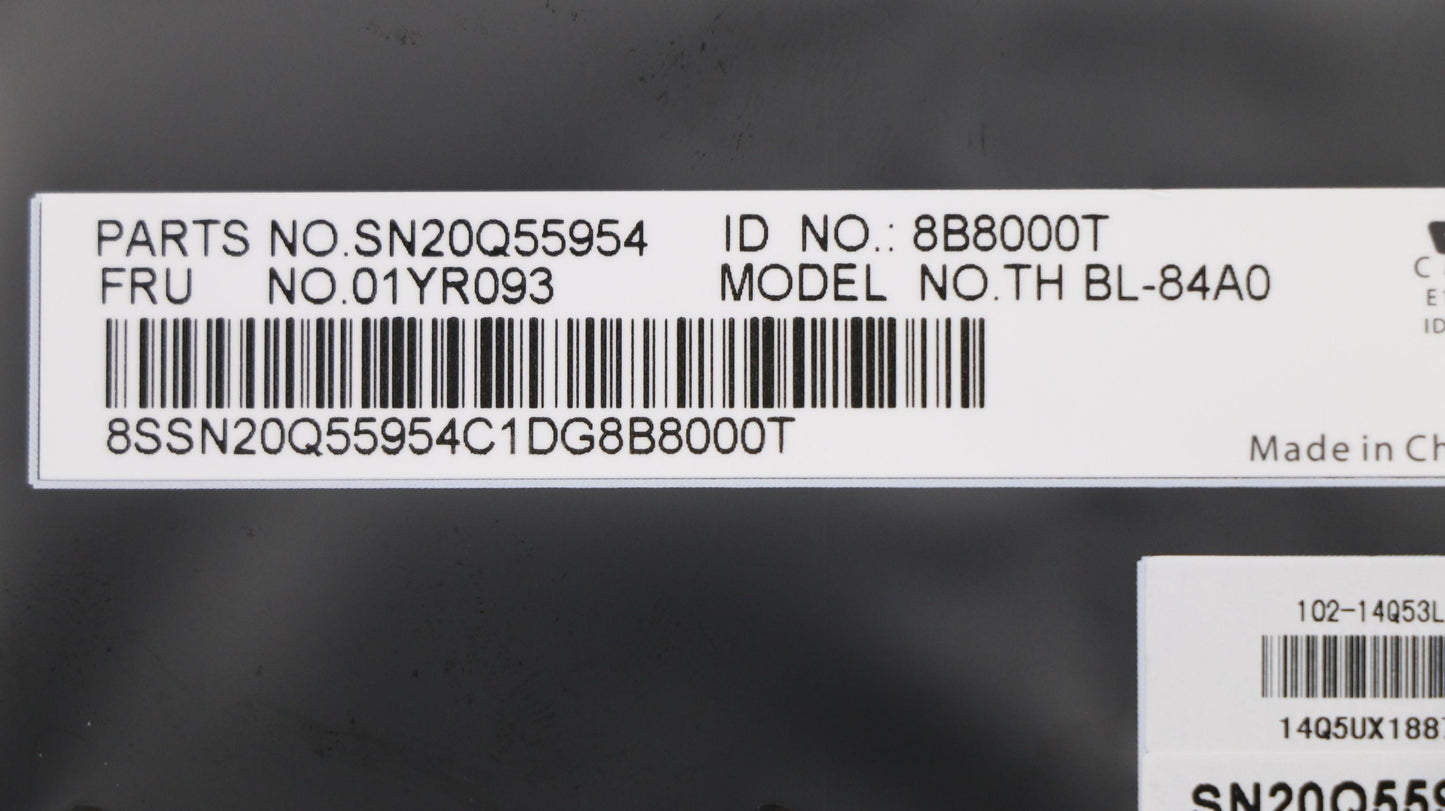 Lenovo Th-Kbd,Ara,Chy,Bl - 01YR093