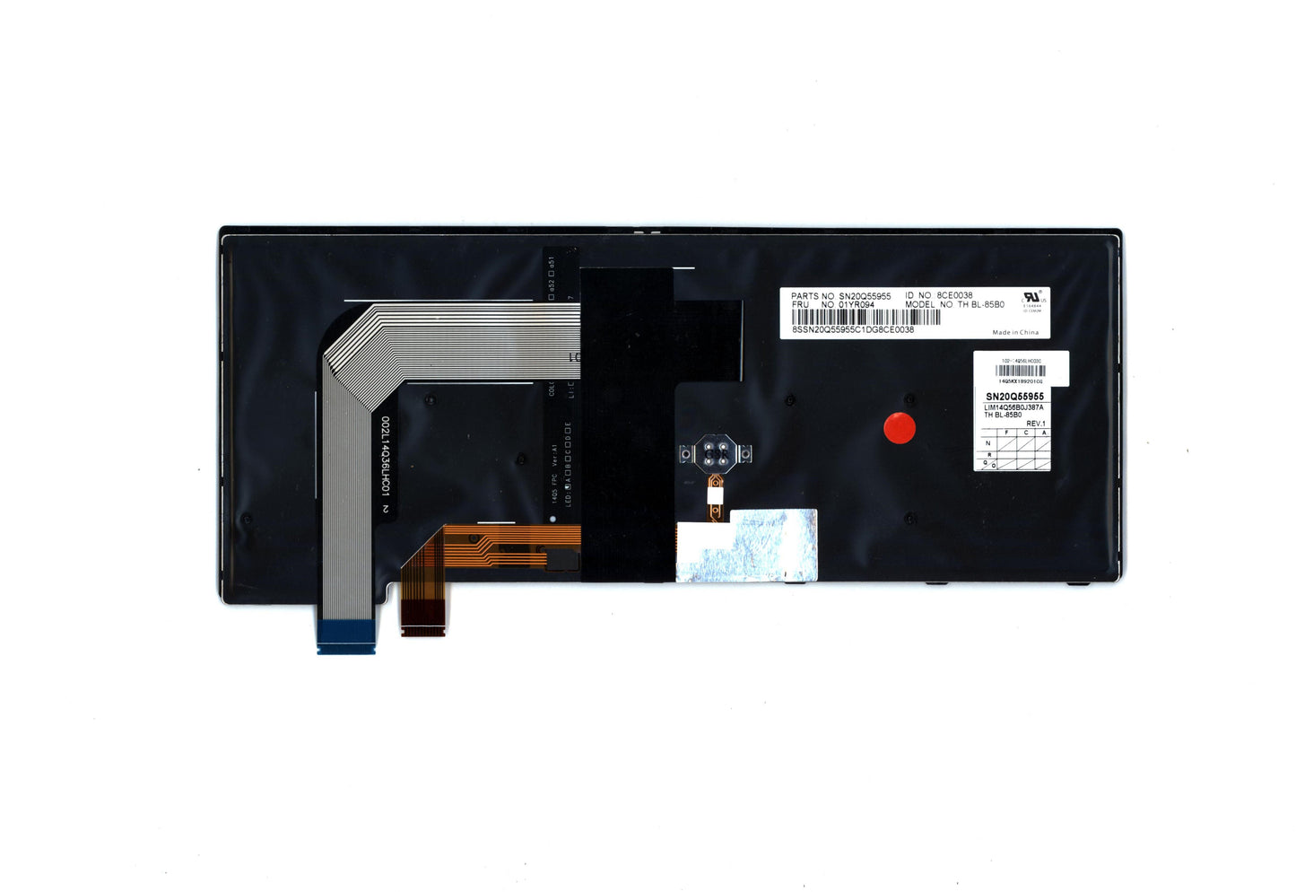 Lenovo Th-Kbd,Be,Chy,Bl - 01YR094