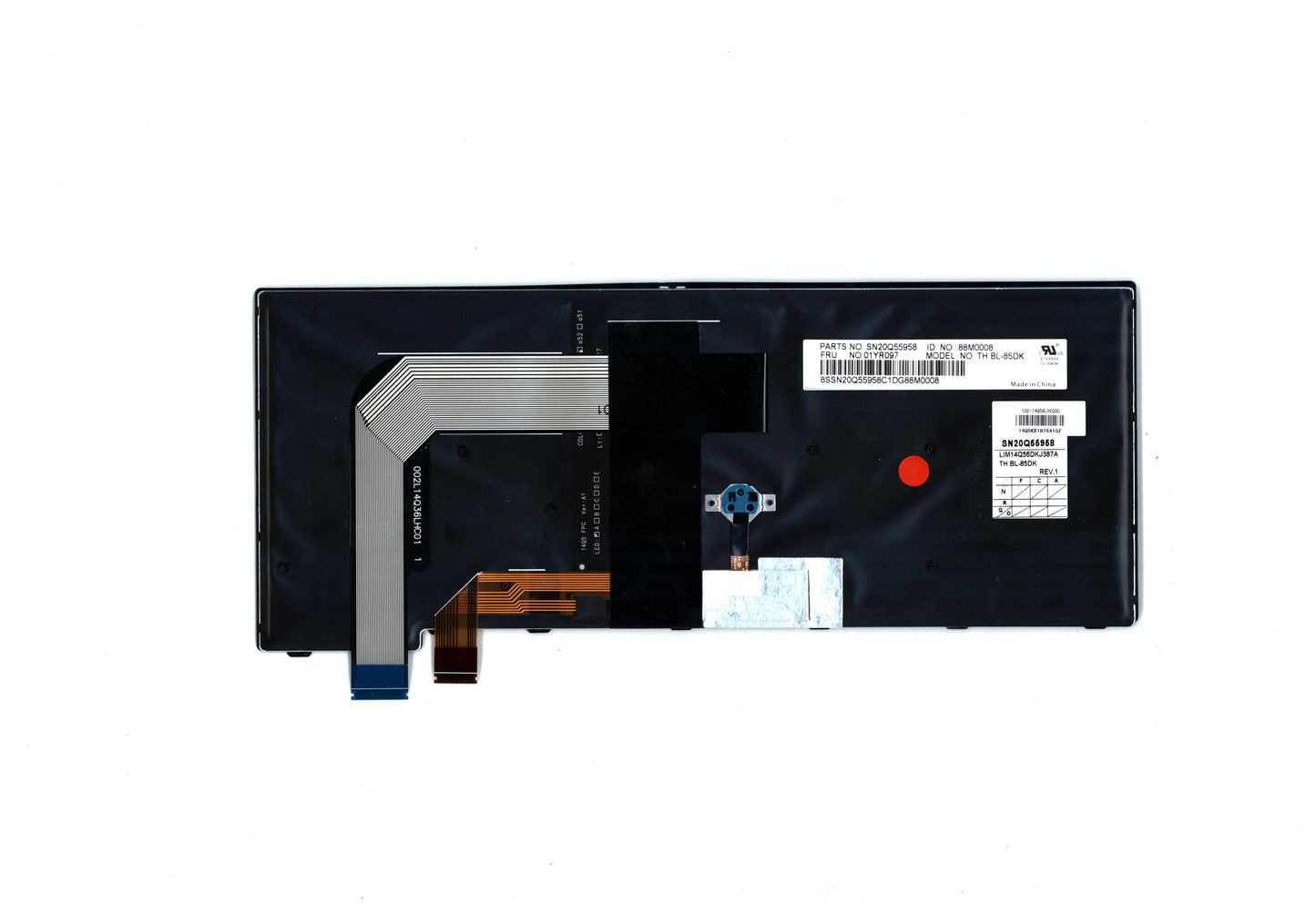 Lenovo Th-Kbd,Dk,Chy,Bl - 01YR097