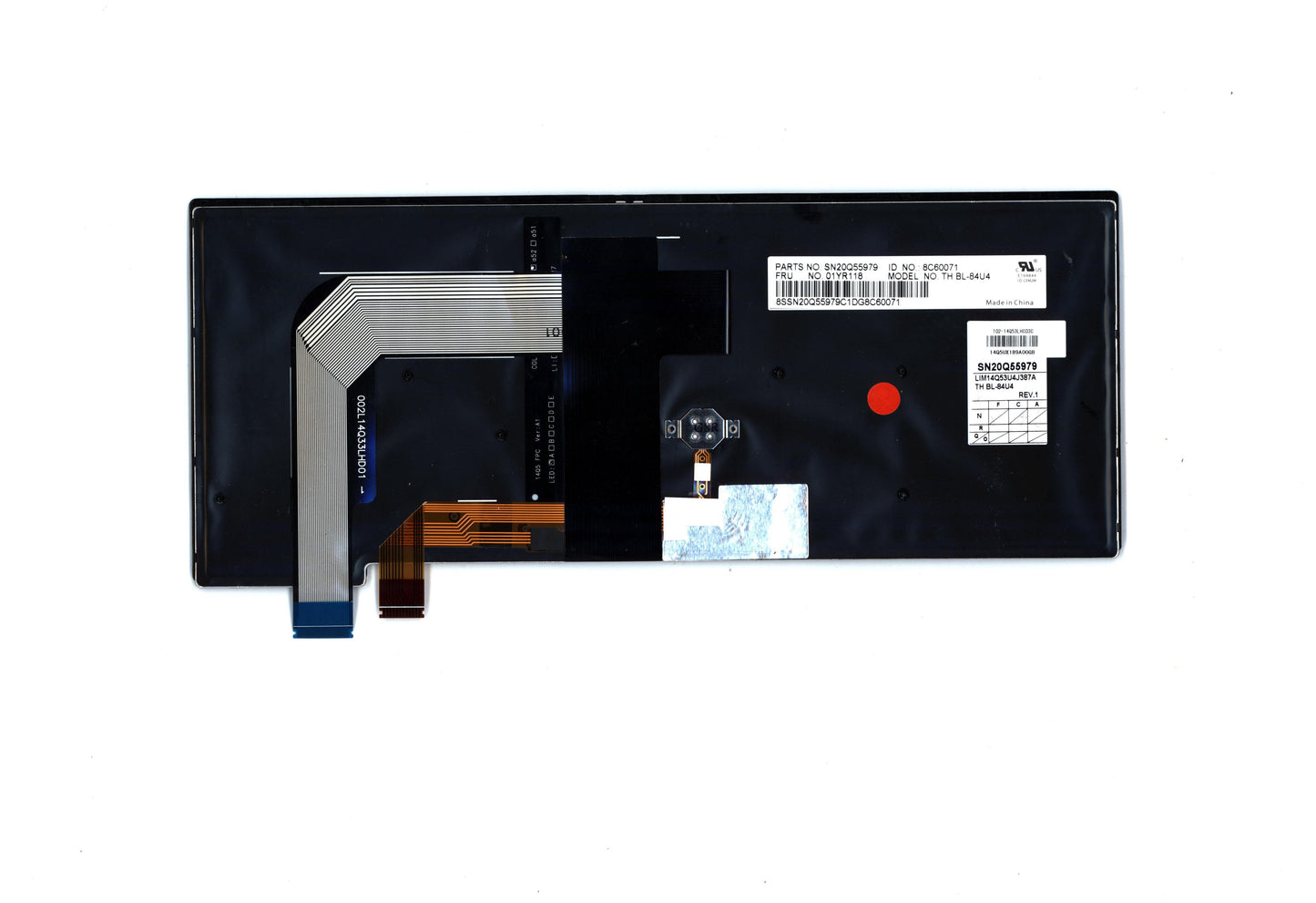 Lenovo Th-Kbd,Usi,Chy,Bl - 01YR118