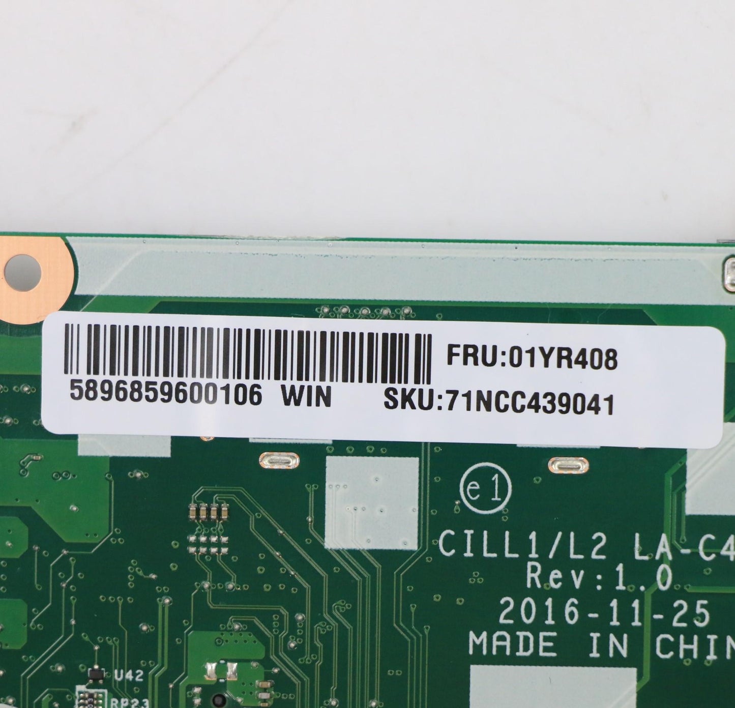 Lenovo System Board Planar Motherboar - 01YR408