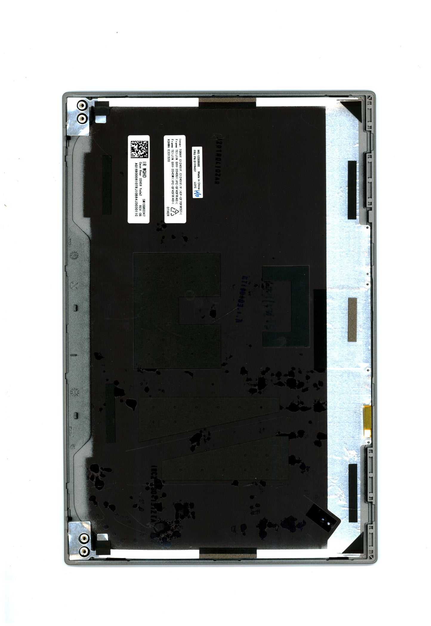 Lenovo 01YR437 Asm Case Rear Cover Wqhd Ir Si