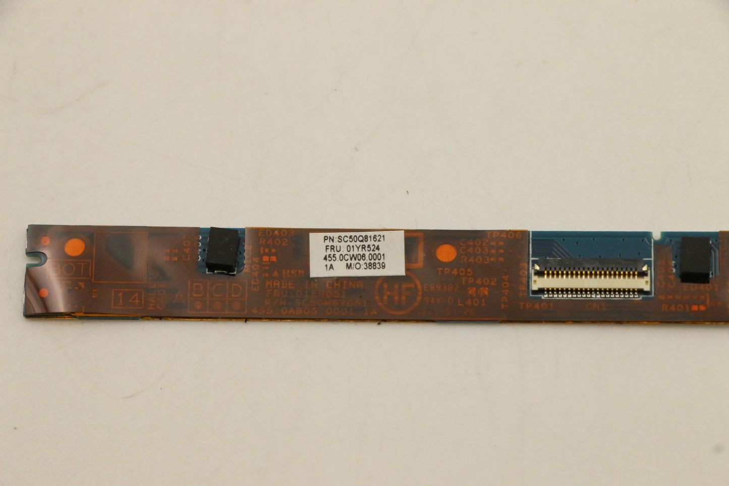 Lenovo 01YR524 Lts2 Hall Sensor Bd 16A201 D