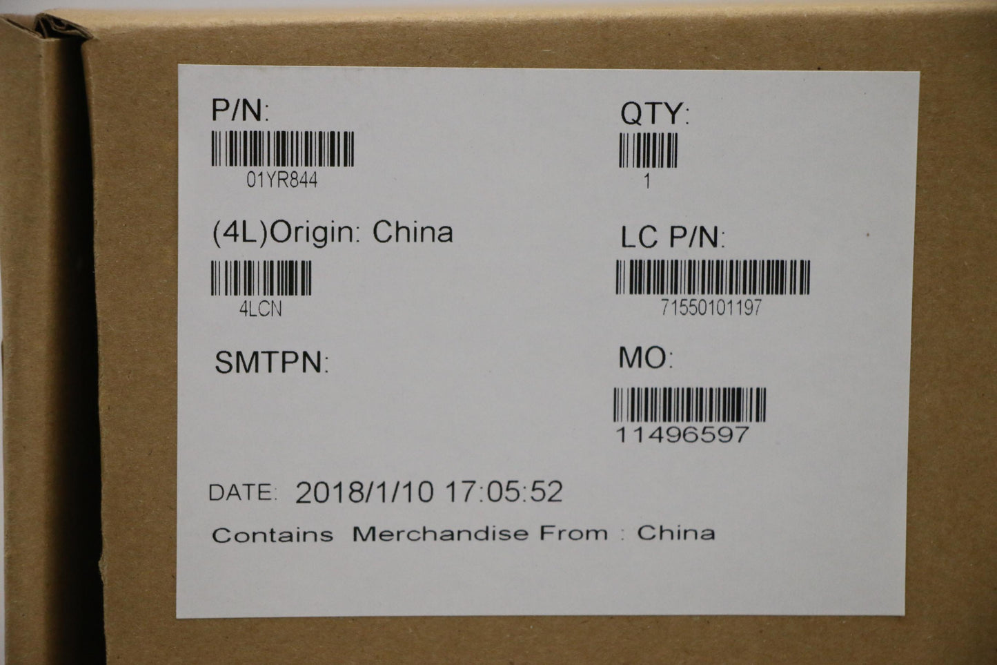 Lenovo Mb Dis I76820Hq Nok Yamt Ytpm - 01YR844