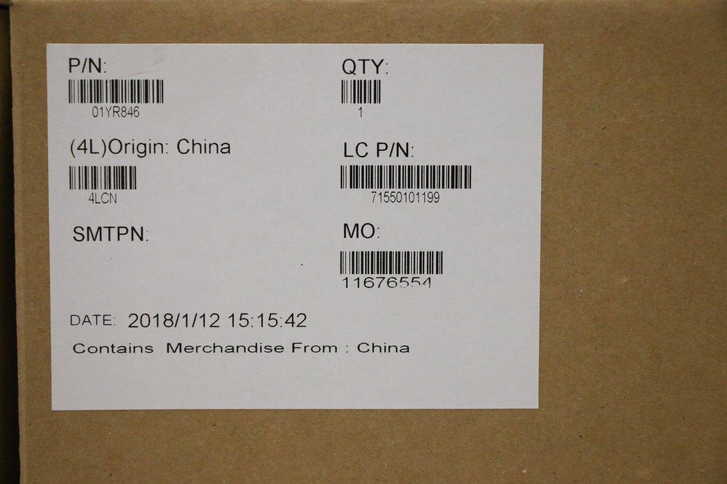 Lenovo Mb Dis I56440Hq Win Namt Ytpm - 01YR846
