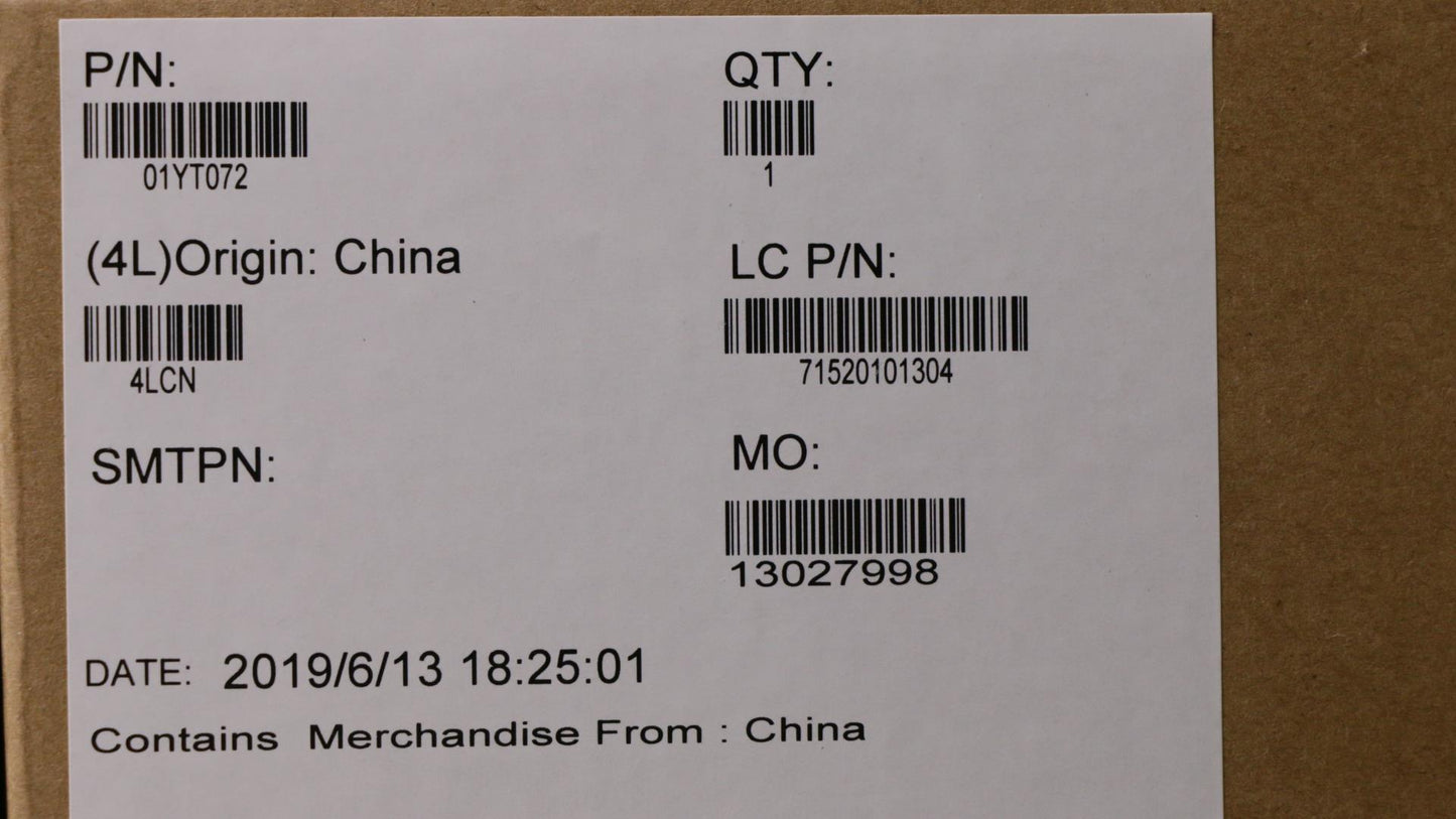 Lenovo Frui7-6500Uwin,Y-Tpm - 01YT072