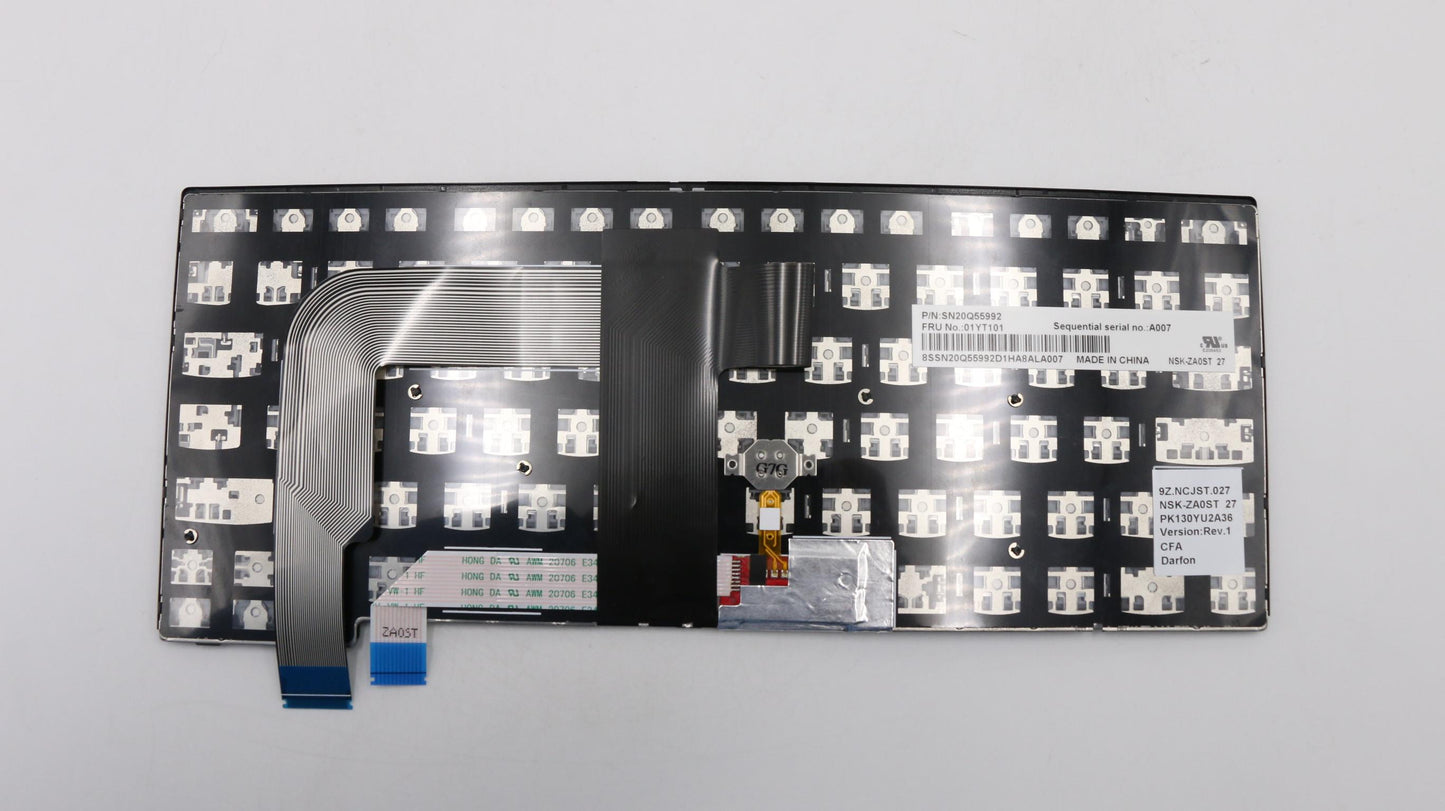 Lenovo Th-Kbd,Cfa,Dfn - 01YT101