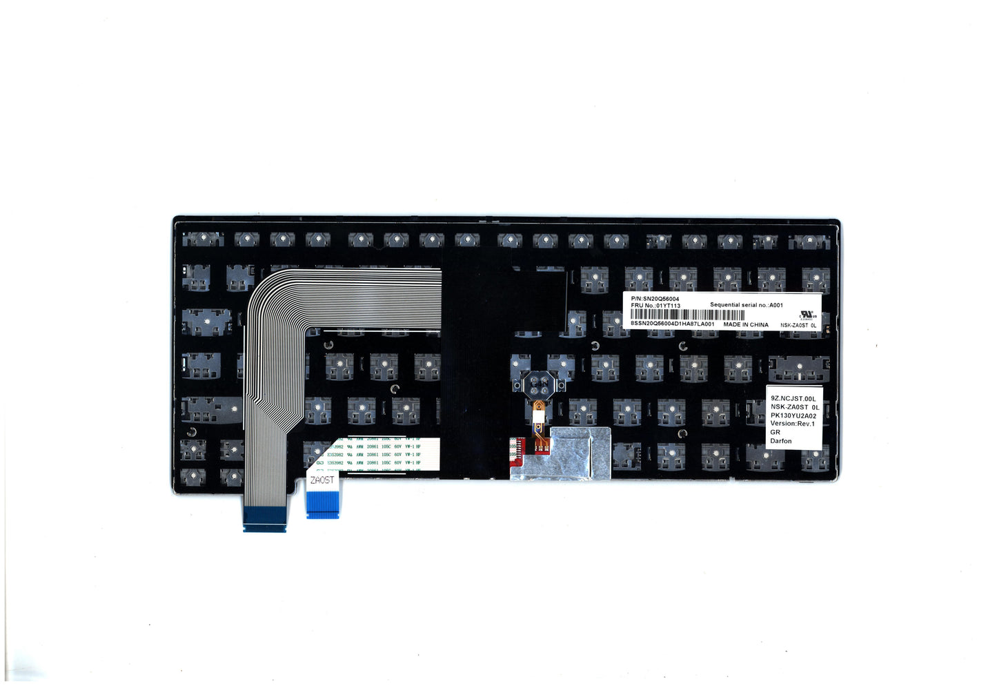 Lenovo Th-Kbd,Gr,Dfn - 01YT113