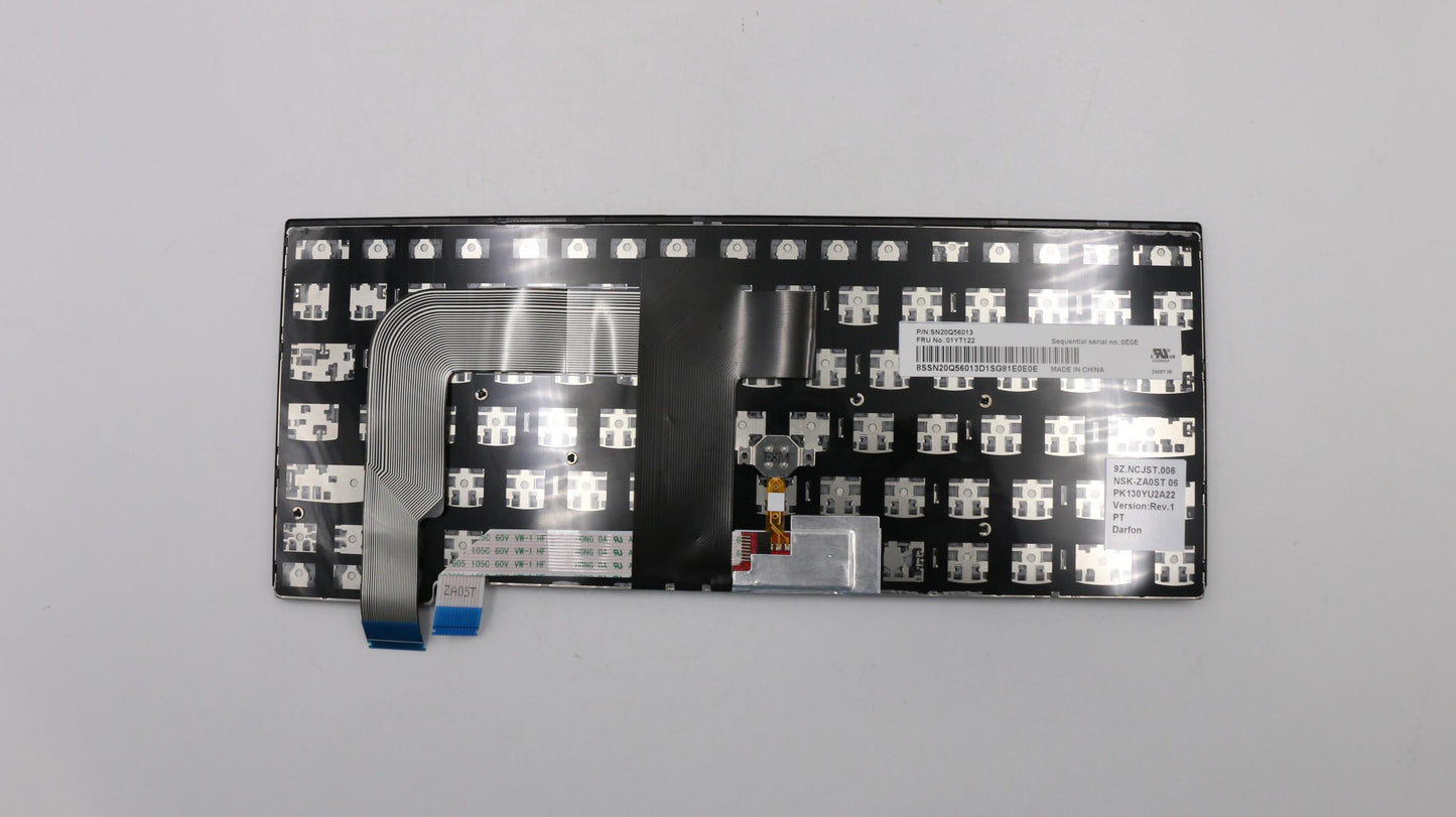 Lenovo Th-Kbd,Pt,Dfn - 01YT122