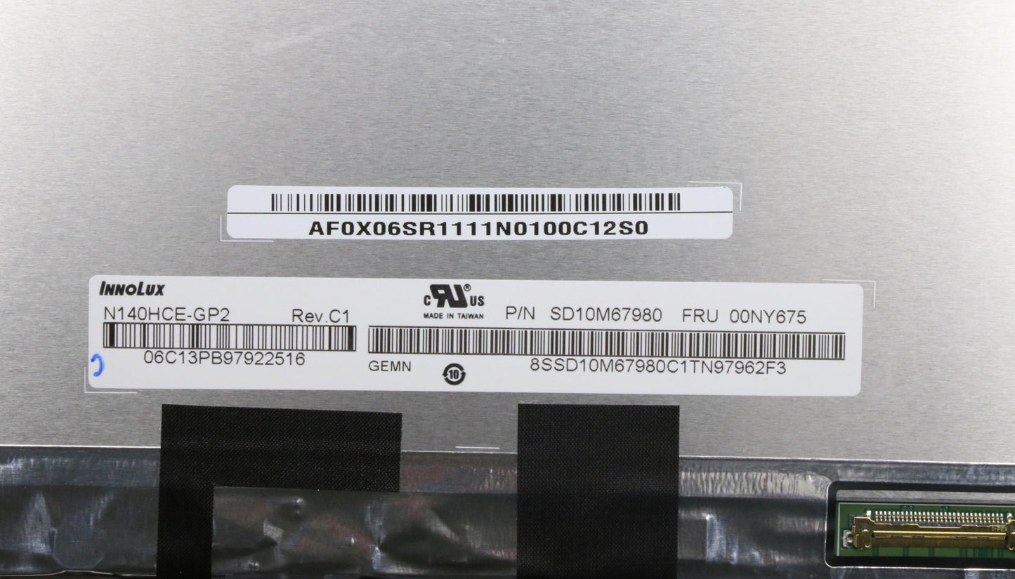 Lenovo Assembly Lcd Module Ir Fhd Mut - 01YT244