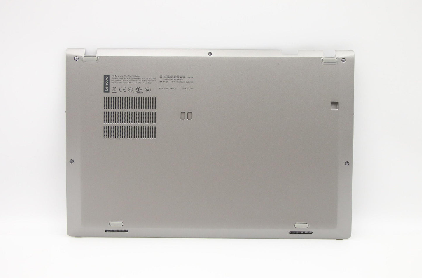 Lenovo Asm Case Base Cover Silver - 01YT271