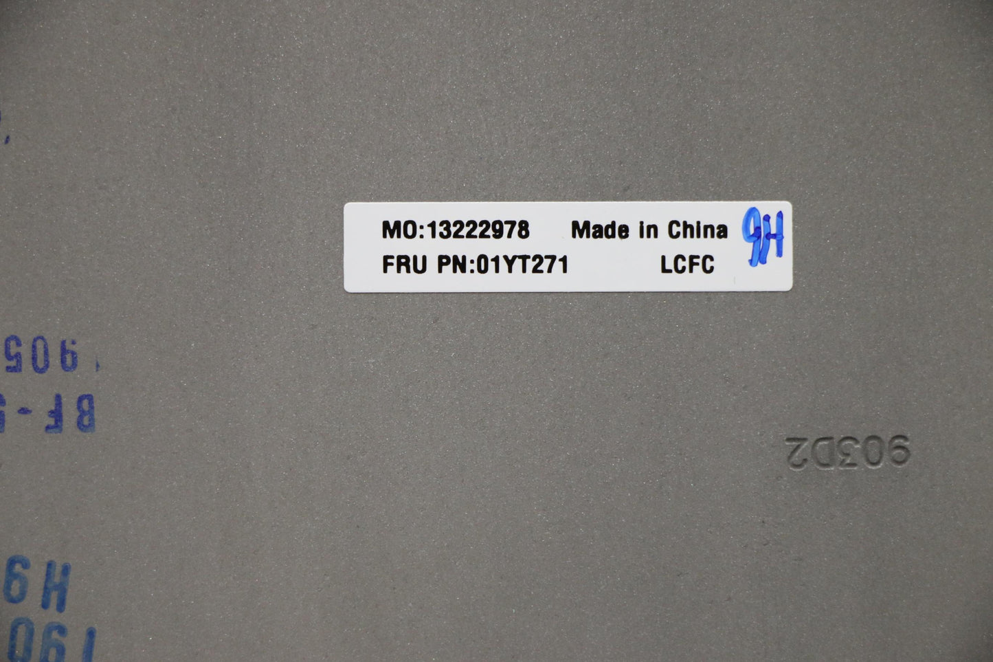 Lenovo Asm Case Base Cover Silver - 01YT271