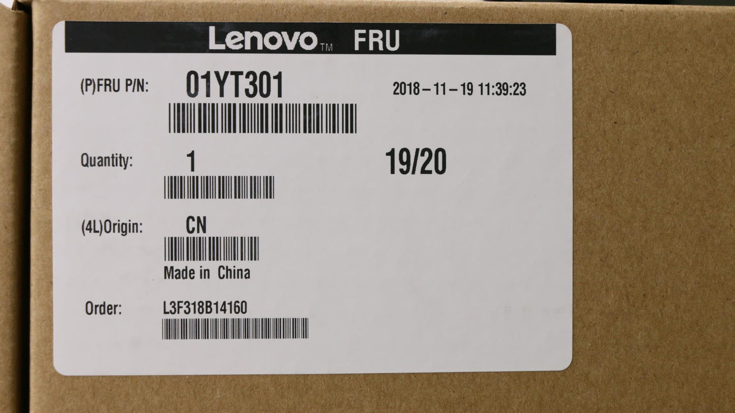 Lenovo 01YT301 Et481 Cover Assembly Fhd Nt N7