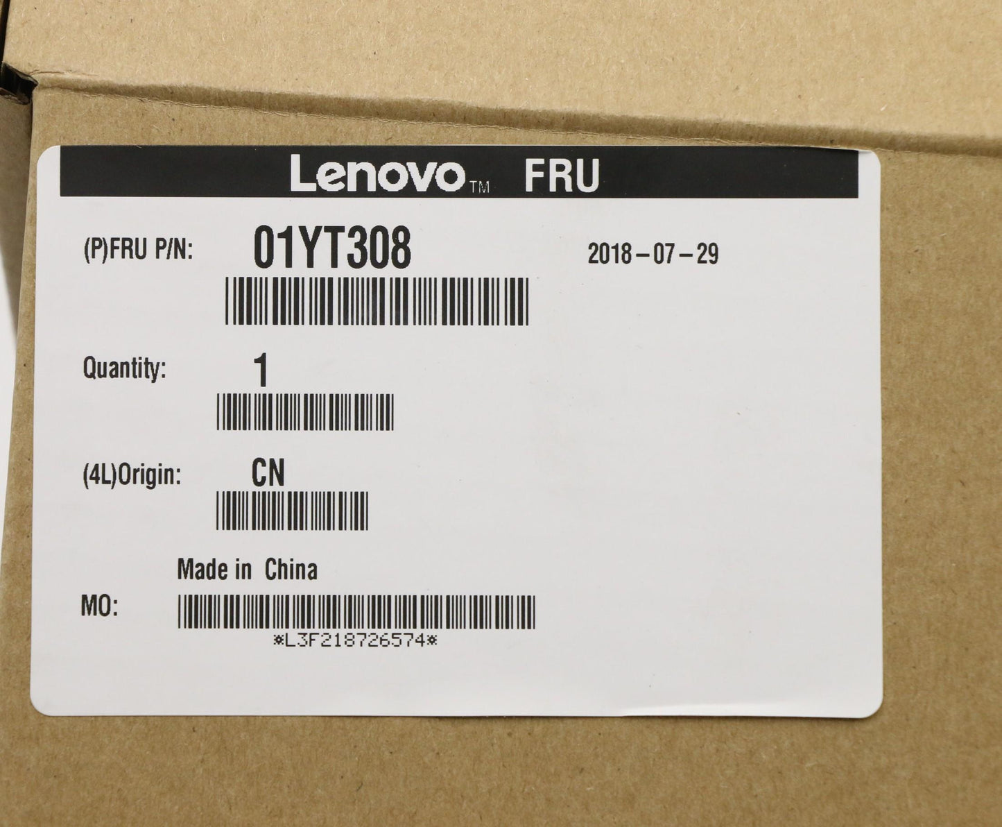 Lenovo 01YT308 Et481 Cover Assembly Fhd T Irc