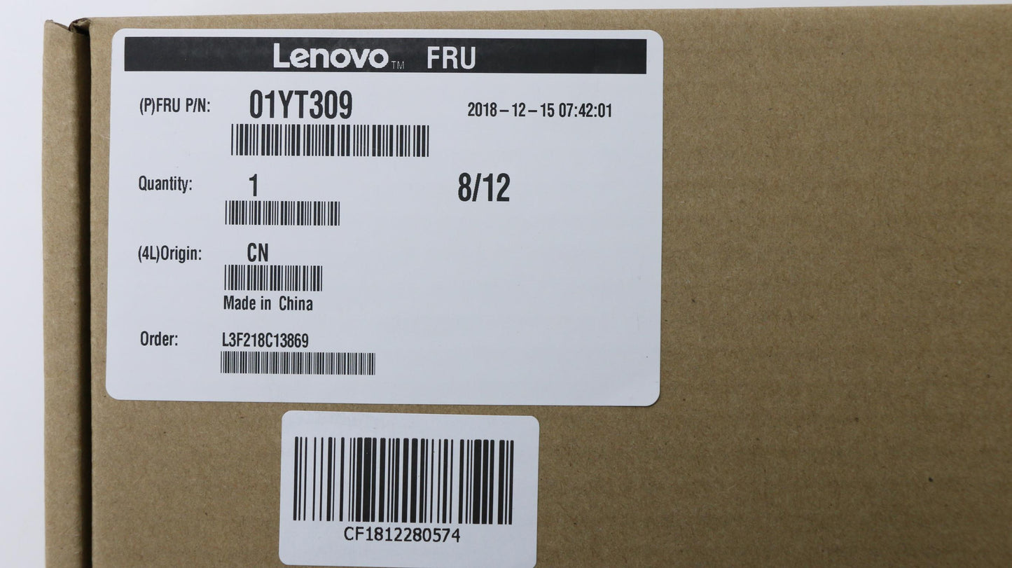 Lenovo 01YT309 Et481 Cover Assembly Wq Nt 7Cm