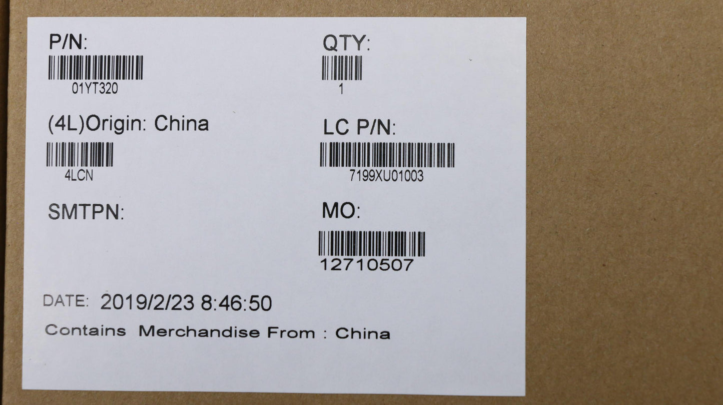 Lenovo Ft590 Lcd Bezel Sheet Hd Cam M - 01YT320